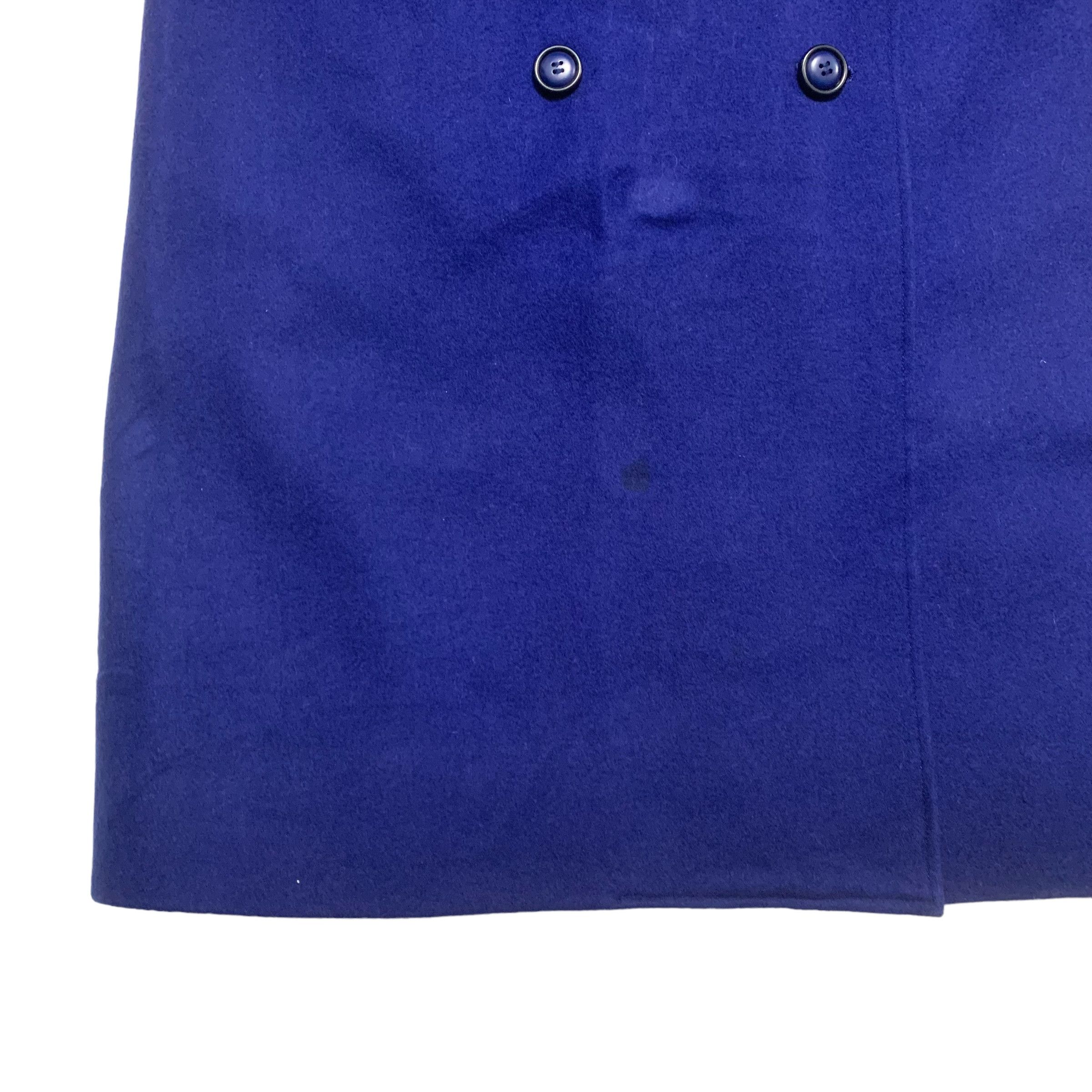 Yves Saint Laurent Yves Saint Laurent Double Breast Wool Coat Size S / US 4 / IT 40 - 4 Thumbnail