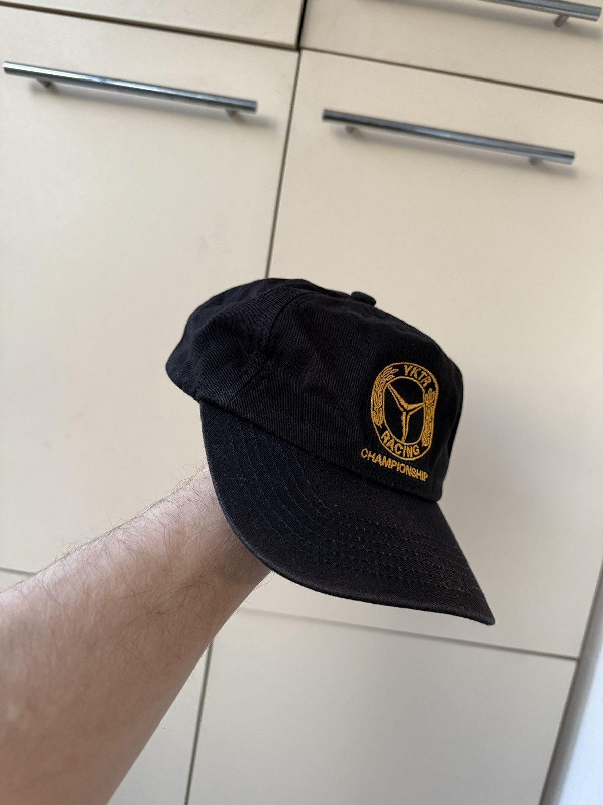 Vintage YKTR Championship Racing Cap Mercedes Size ONE SIZE - 3 Thumbnail