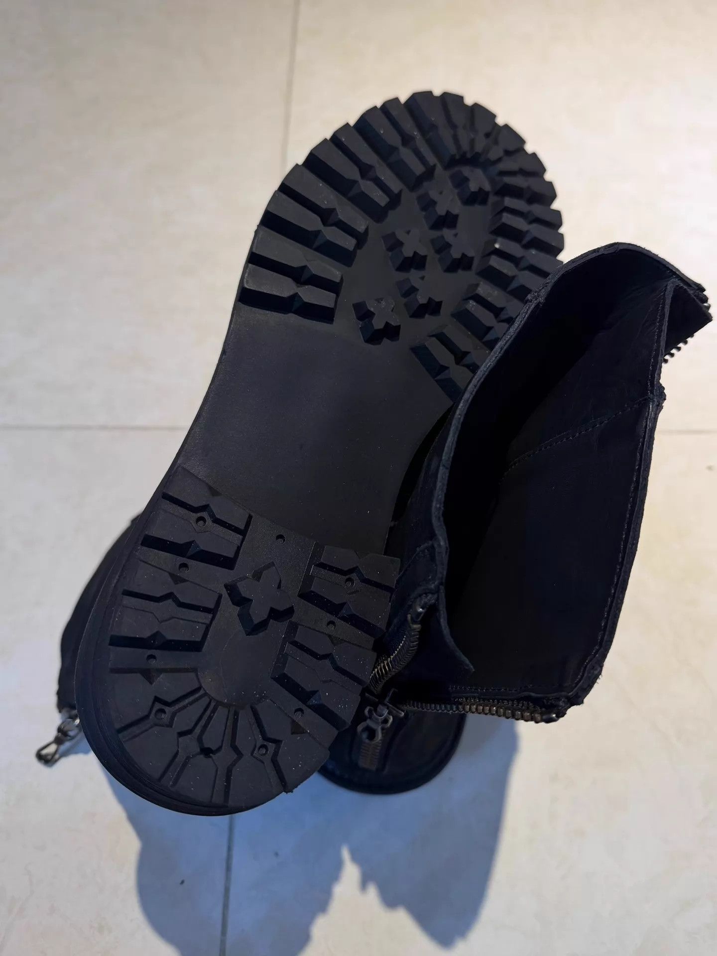 Julius julius_7 15aw suede combat boots Size US 9 / EU 42 - 6 Thumbnail