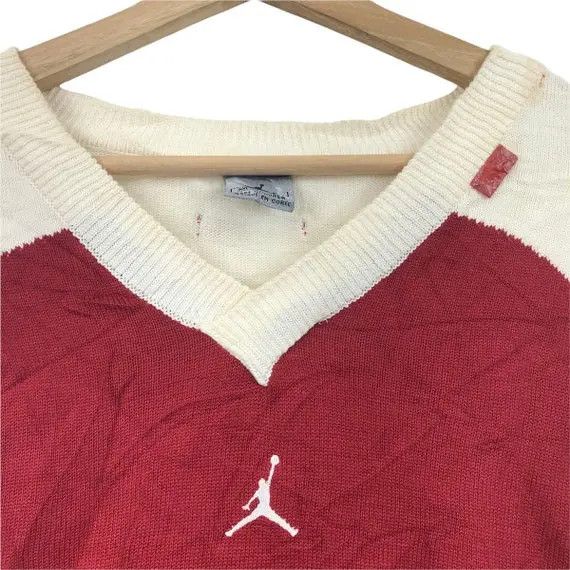 Nike Vtg NIKE AIR JORDAN Center Logo Basketball Jersey Tank Top Size US XL / EU 56 / 4 - 2 Thumbnail