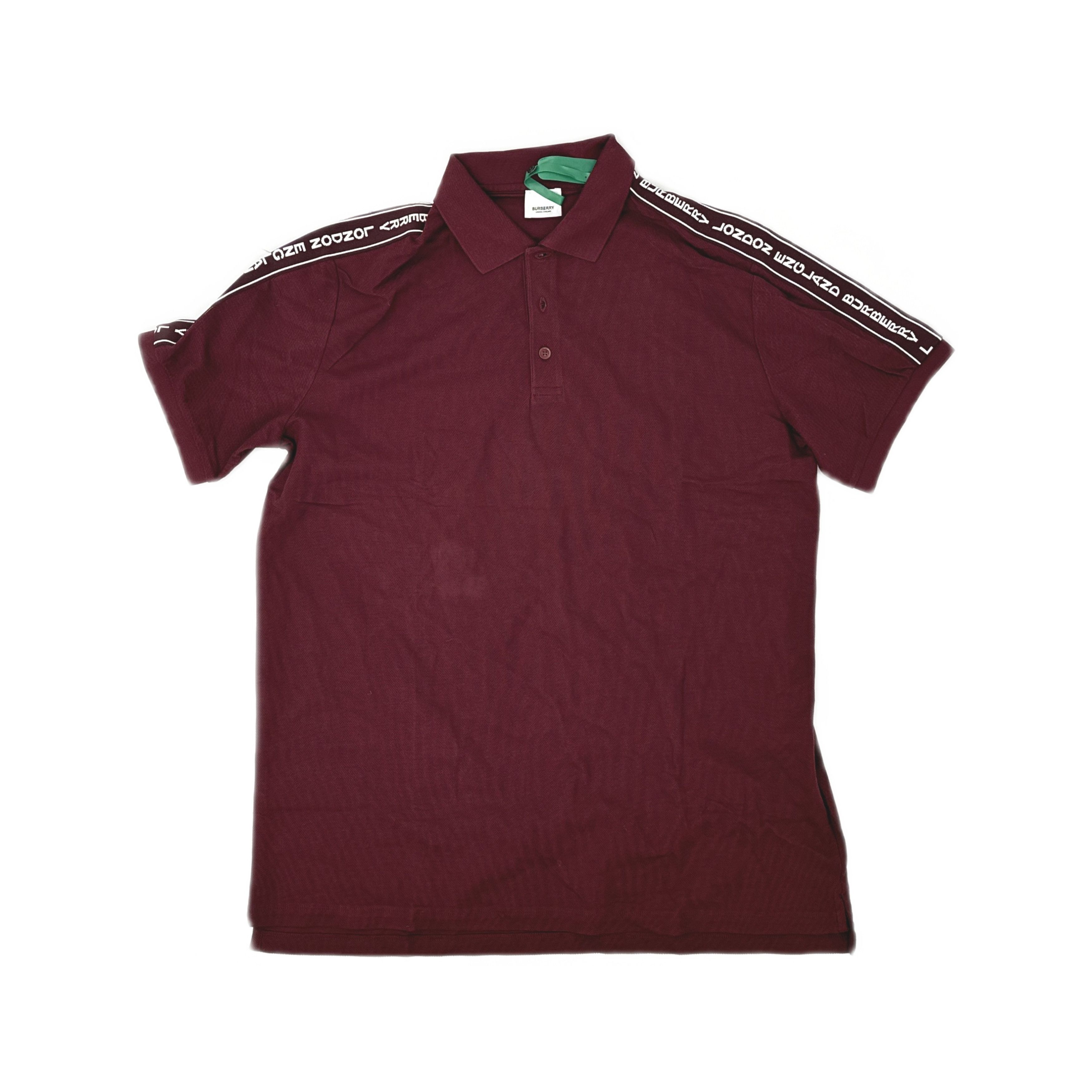 Burberry Burberry Logo Stripe Polo Shirt Size L Size US L / EU 52-54 / 3 - 1 Thumbnail