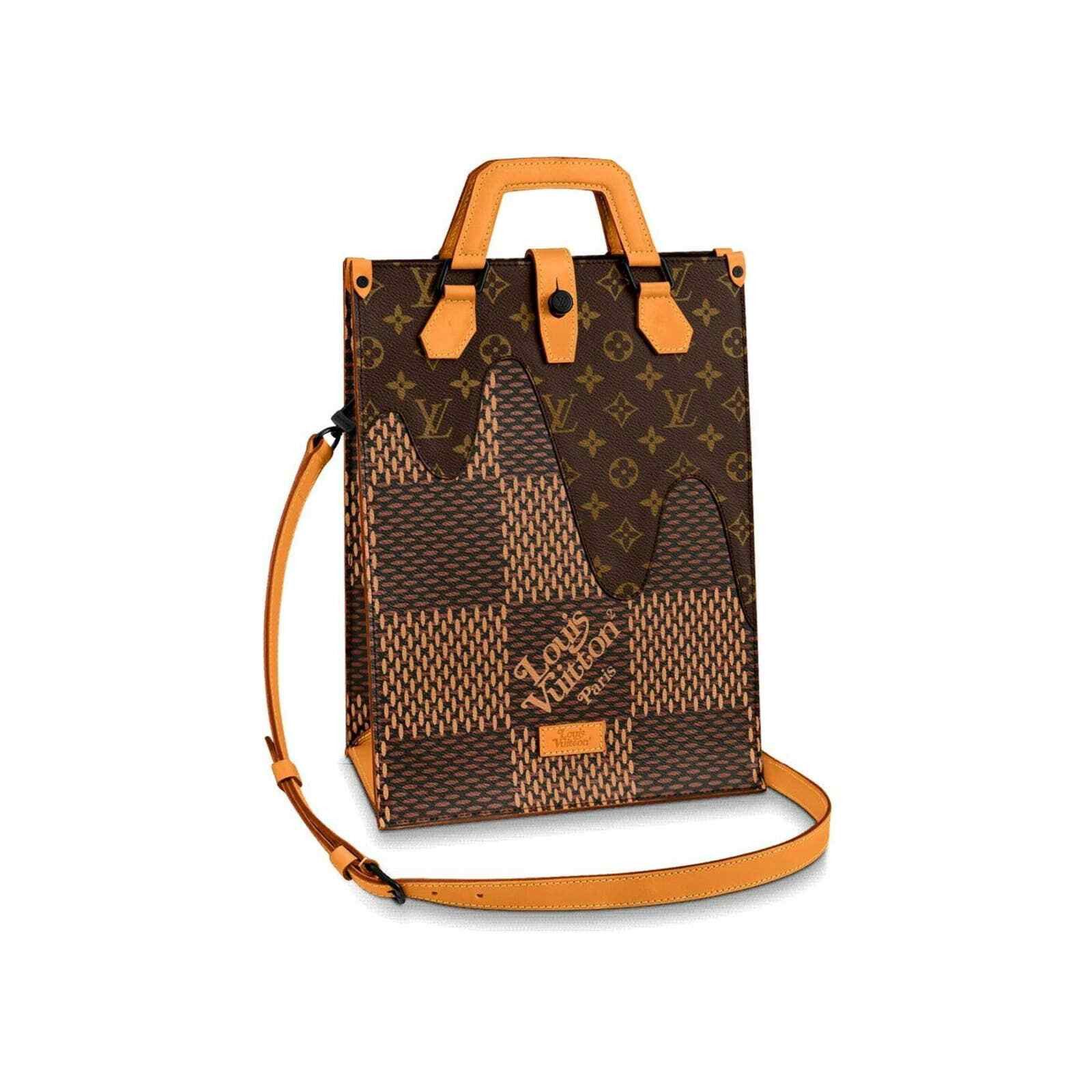 Louis Vuitton Louis Vuitton Nigo Mini Tote Giant Monogram Damier Drip Bag Size ONE SIZE - 1 Thumbnail