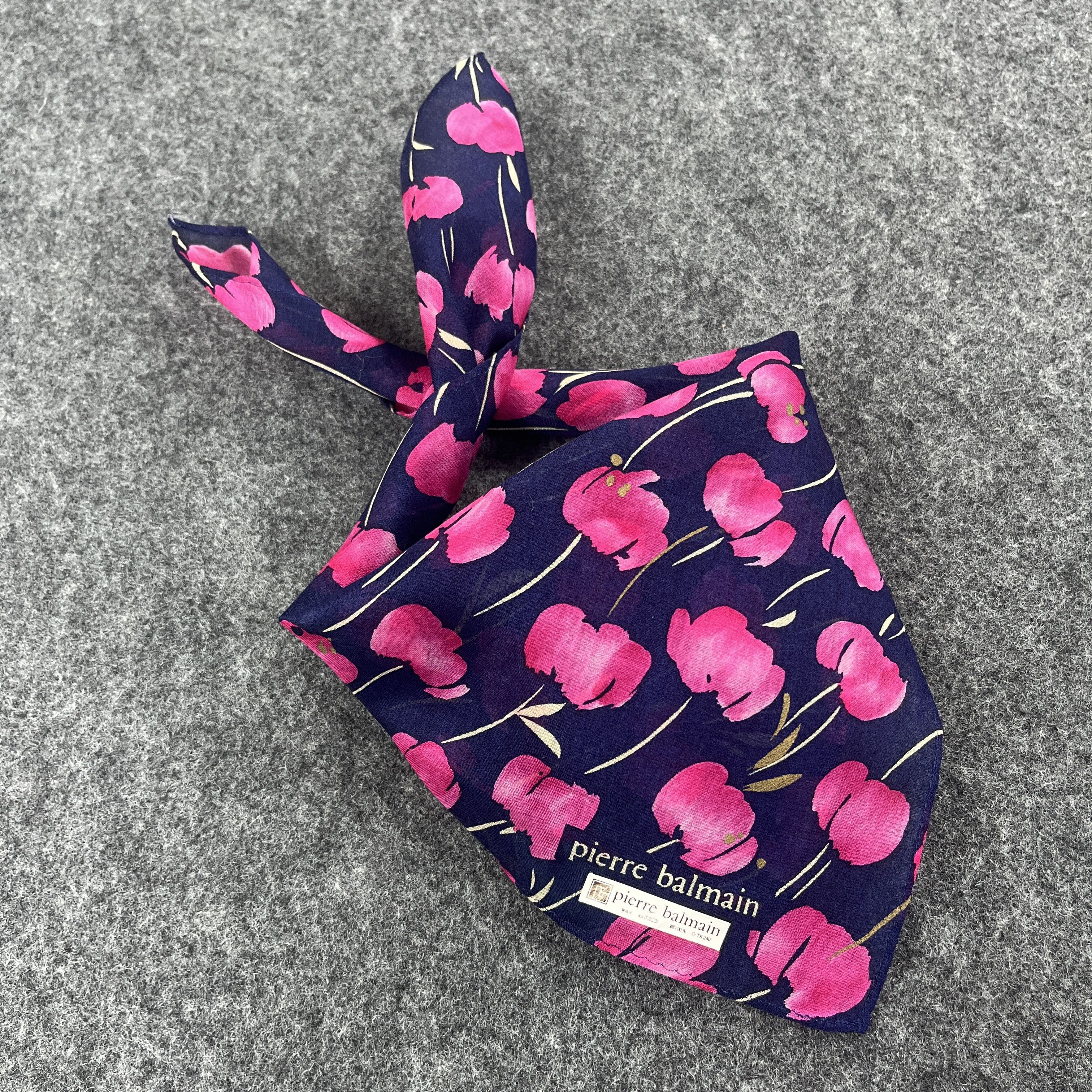 Pierre Balmain Pierre Balmain Handkerchief / Bandana / Neckerchief B247 Size ONE SIZE - 2 Thumbnail