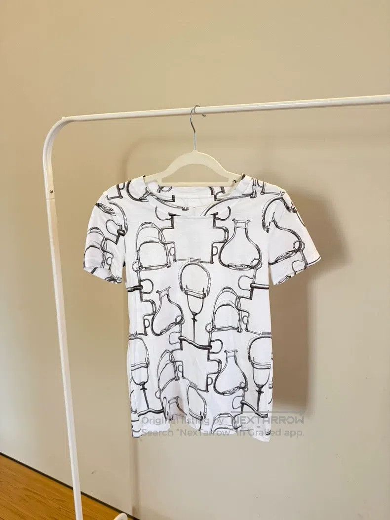 Hermes Hermes Chain short-sleeved T-shirt Size XS / US 0-2 / IT 36-38 - 1 Thumbnail