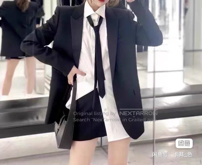 Saint Laurent Paris Saint Laurent Paris Smoking Suit Size S / US 4 / IT 40 - 3 Thumbnail