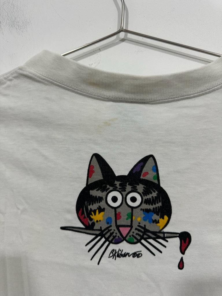 Vintage Vintage Crazy Shirts BKliban Art Cat Tee Size US S / EU 44-46 / 1 - 5 Thumbnail