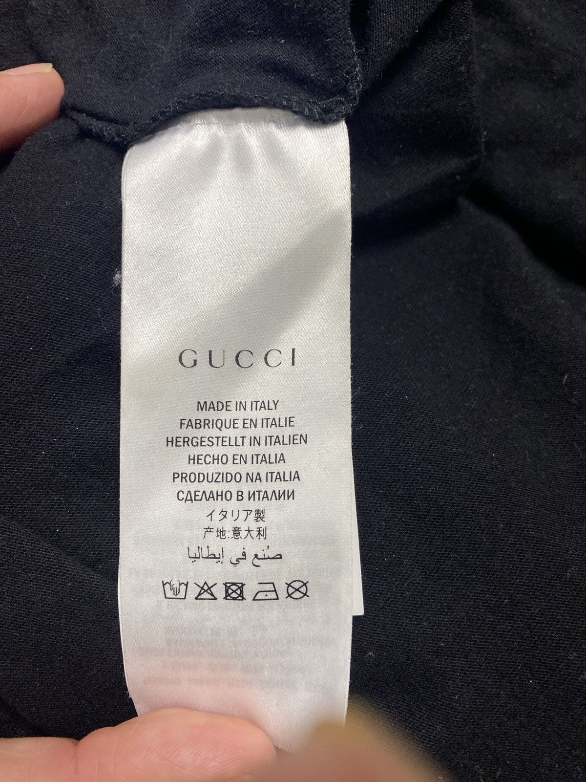 Gucci Gucci Angry Cat Tee – Embroidered Tiger, Size M Size US M / EU 48-50 / 2 - 6 Thumbnail