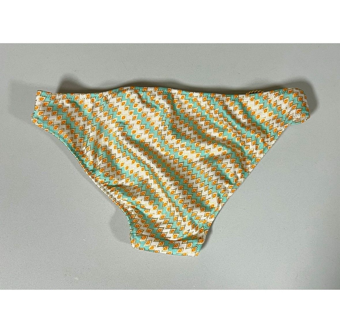 Victoria's Secret × Vintage Victoria’s Secret Gold O-Ring Patterned Bikini Bottoms XS ✨ Size ONE SIZE - 3 Thumbnail