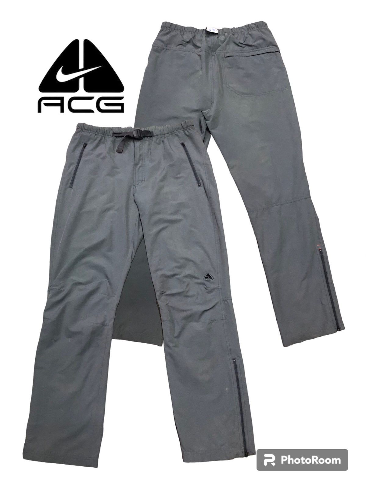 image of Nike Acg Nylon Trackpant in Grey, Men's (Size 33)