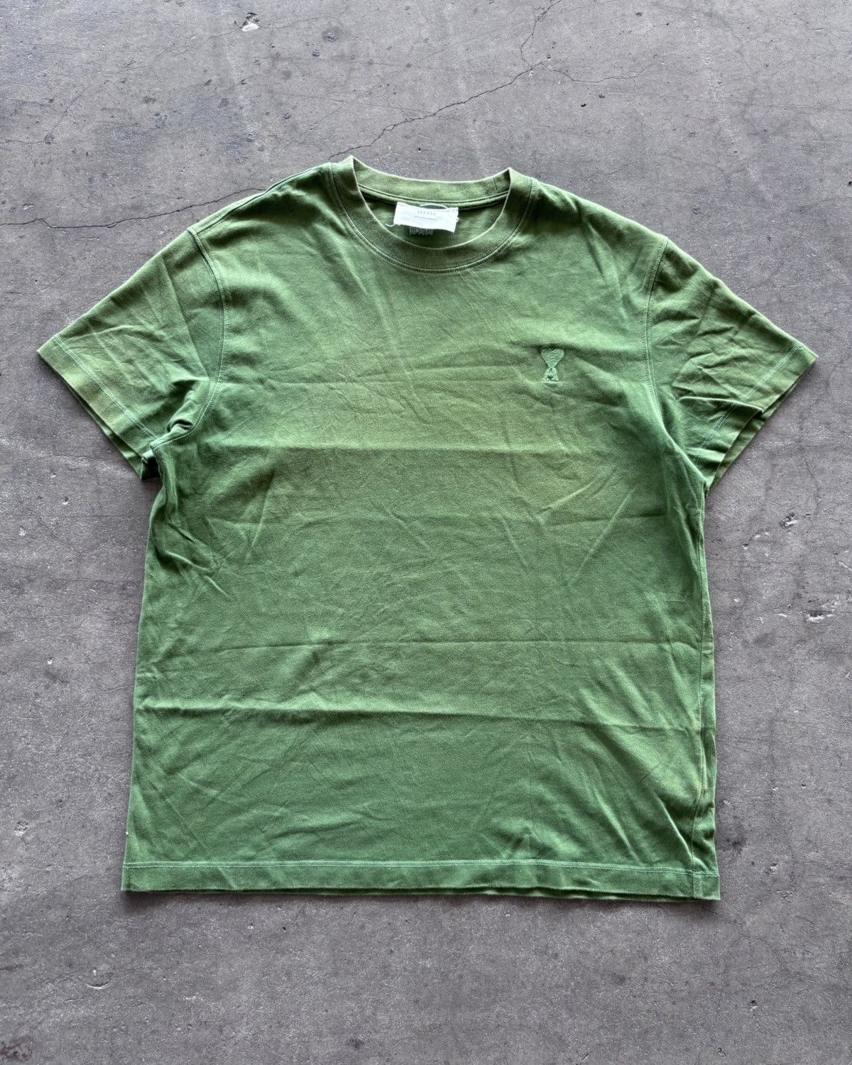 AMI × Japanese Brand AMI Paris Green Shirt Size US M / EU 48-50 / 2 - 1 Thumbnail