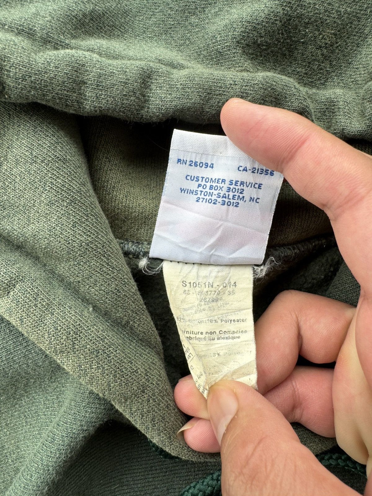 Champion × Vintage 90s Vintage Reverse Weave Champion Hoodie Size US L / EU 52-54 / 3 - 5 Thumbnail