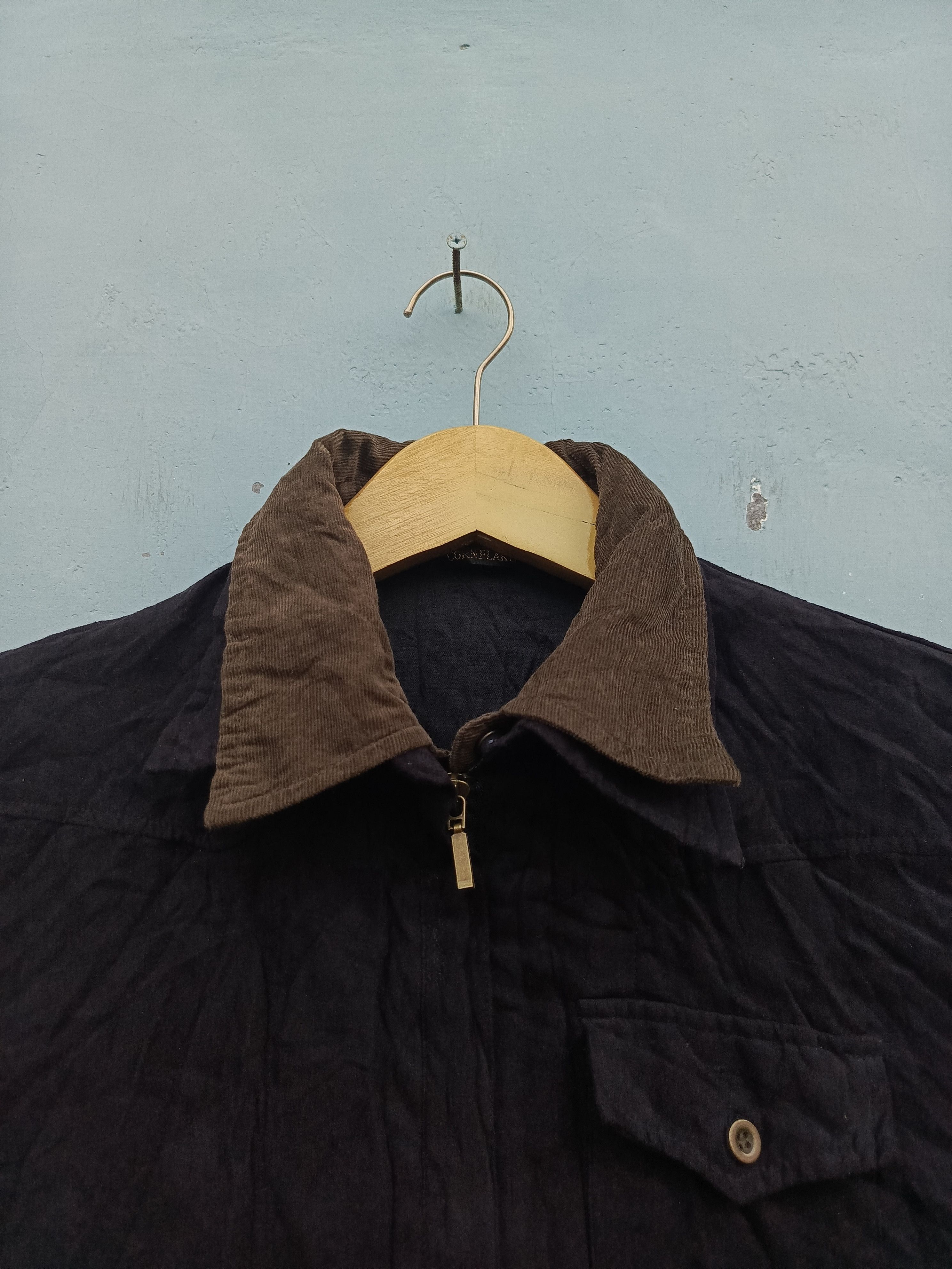Japanese Brand Cornflake double collar Japanese brand Size L / US 10 / IT 46 - 2 Thumbnail