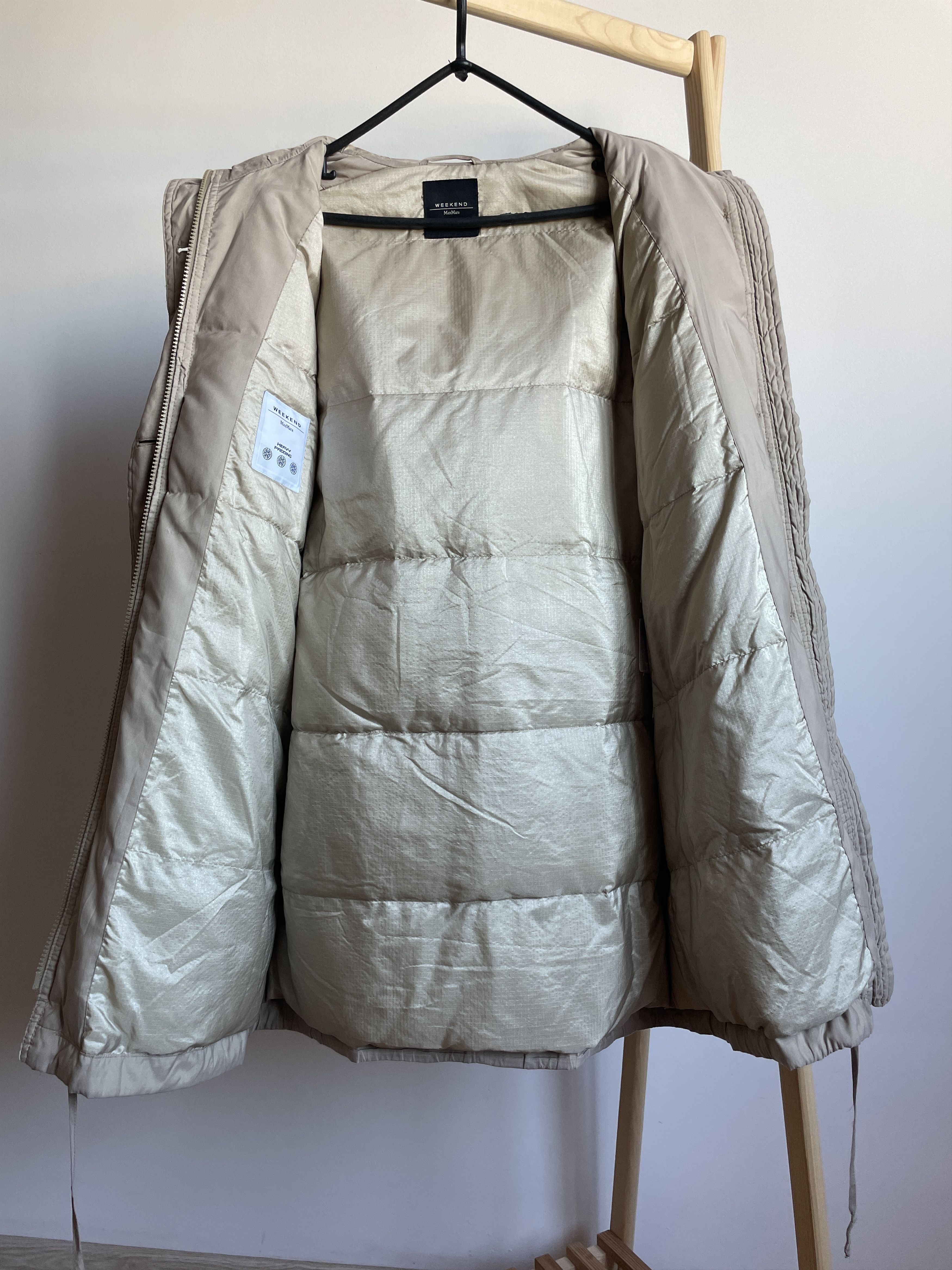 Max Mara Weekend Max Mara Womens Heavy Padding Parka Size L / US 10 / IT 46 - 3 Thumbnail