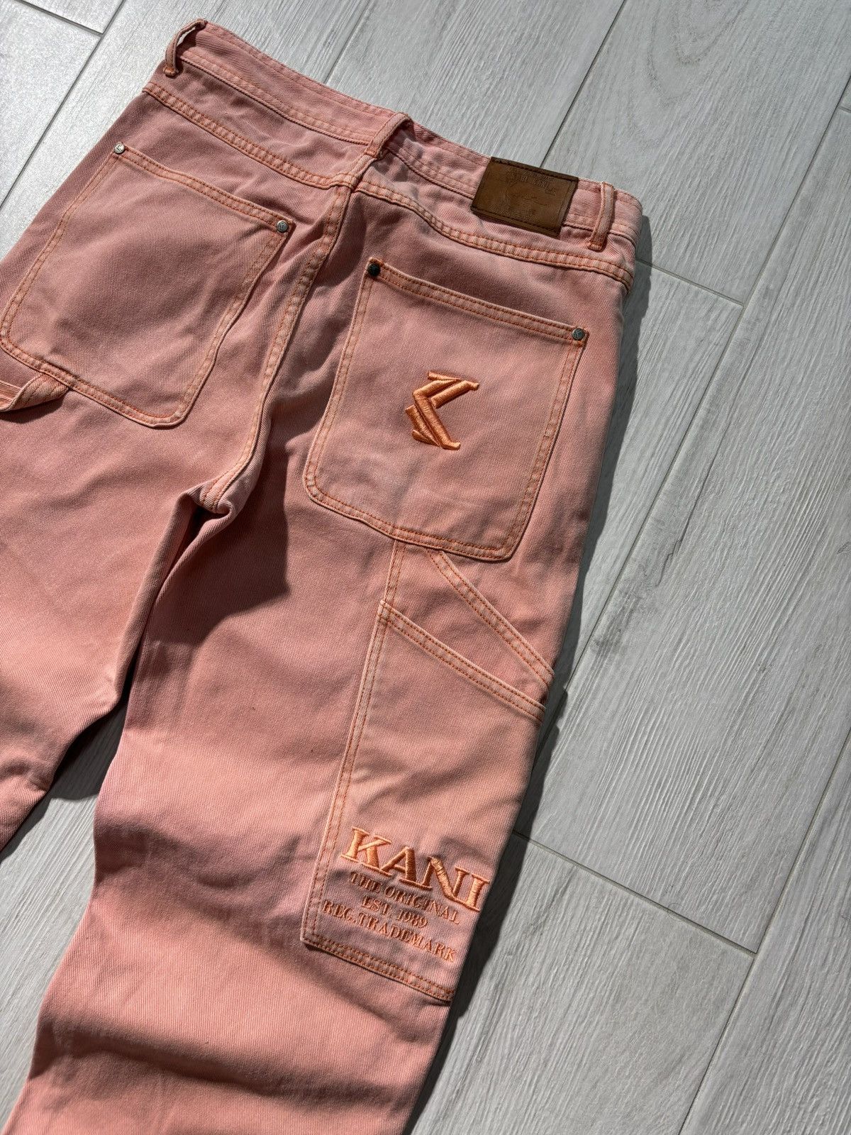 Karl Kani Karl Kani Jeans Cargo WorkWear Style Back Logo Size US 30 / EU 46 - 2 Thumbnail