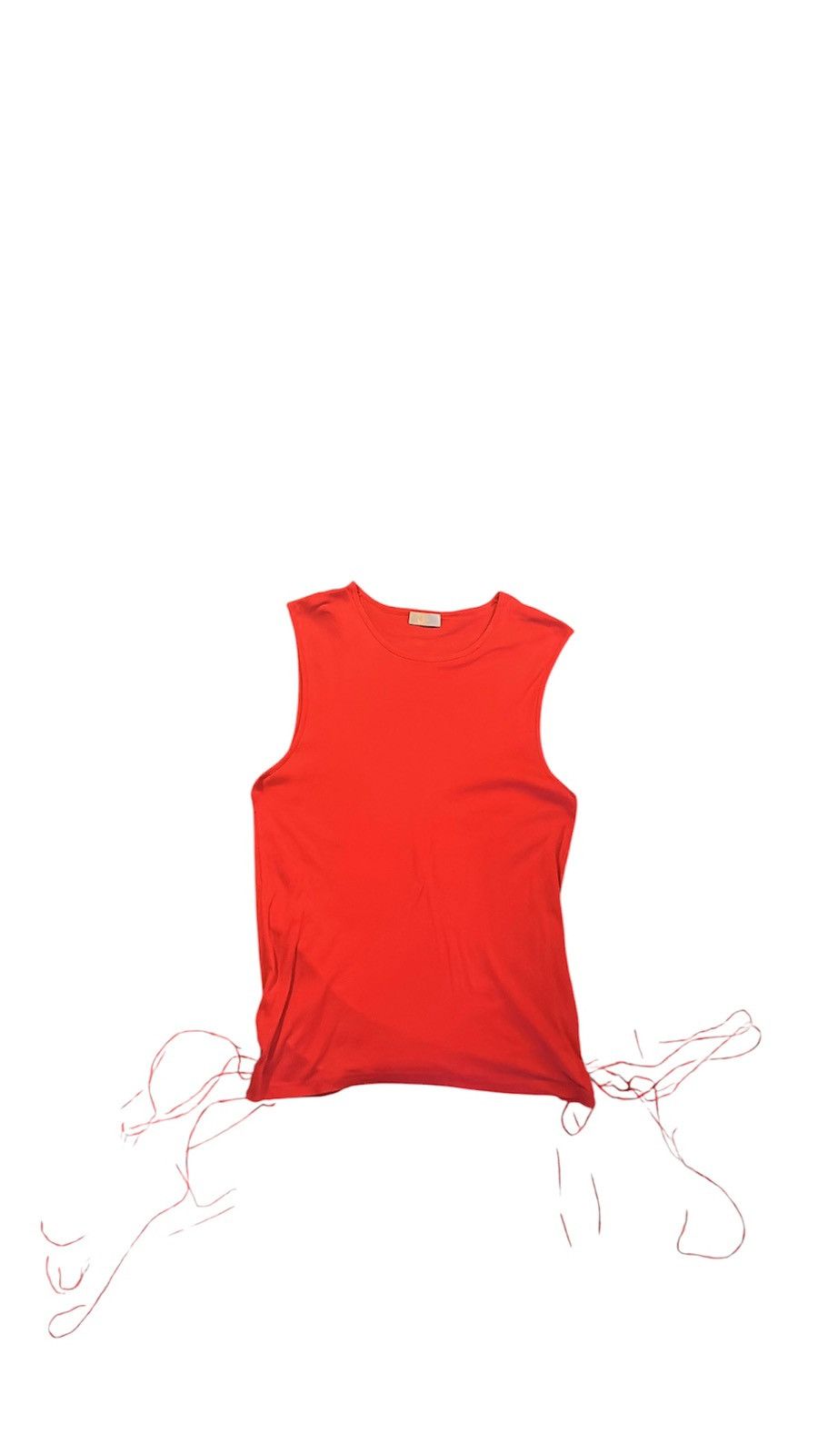 Dior × Hedi Slimane Dior Homme SS06 Striped Tank Top | Grailed