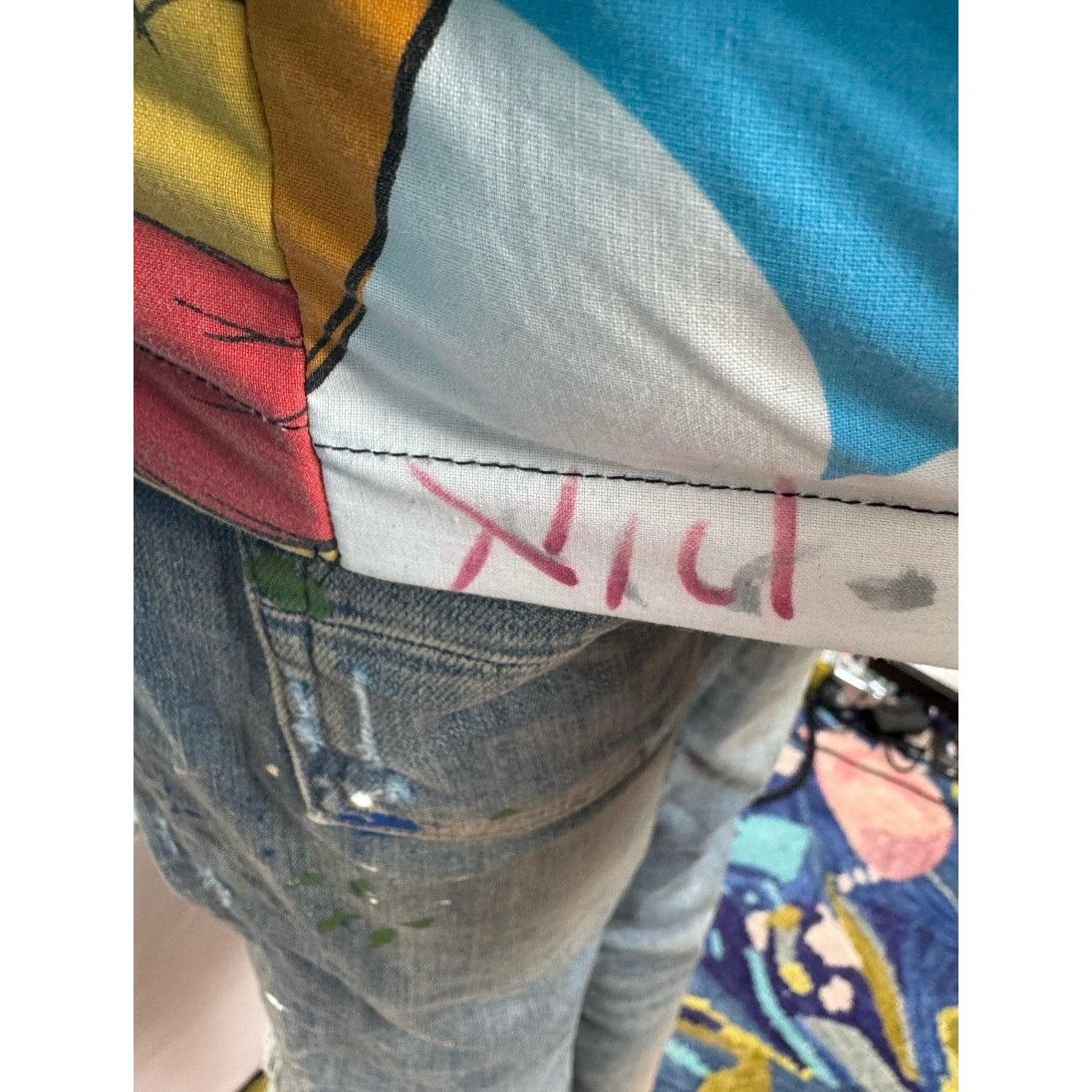 Other Unisex Die.Go Studios Blue "Winnie The Pooh" Puffer Jacket Size US XL / EU 56 / 4 - 14 Thumbnail