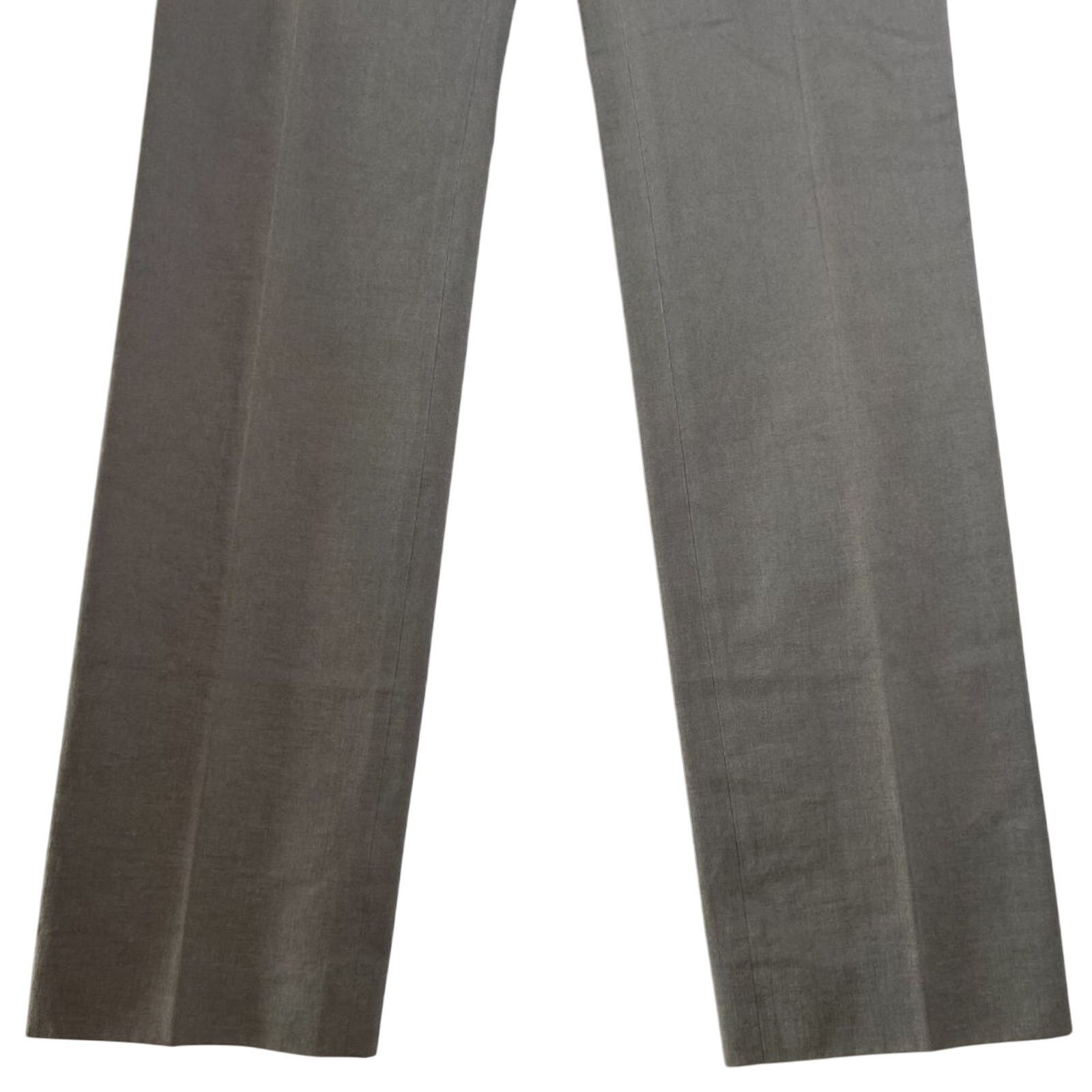 Dolce & Gabbana Dolce Gabbana Gray Cotton Trouser US4 Tall NWT Italy Size 26" / US 2 / IT 38 - 8 Thumbnail