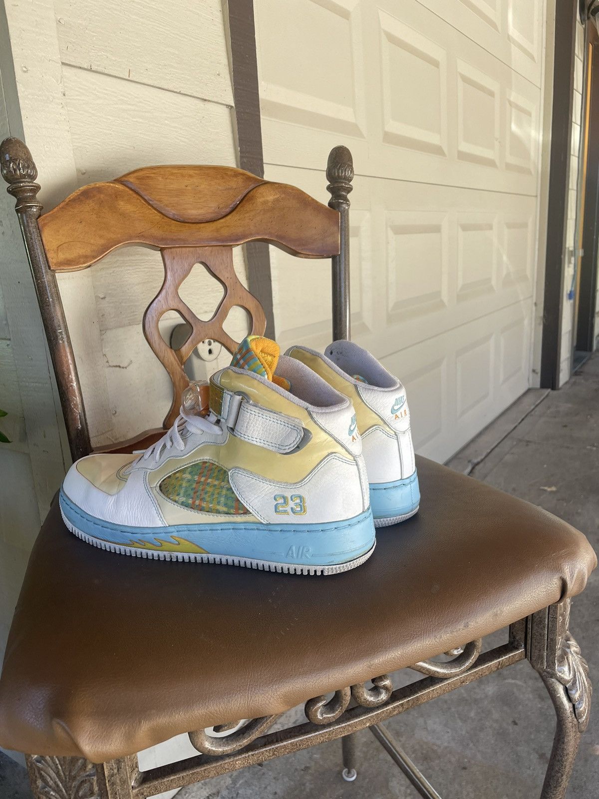Jordan Brand × Nike air force jordan fusion 5 2008 Size US 11.5 / EU 44-45 - 3 Thumbnail