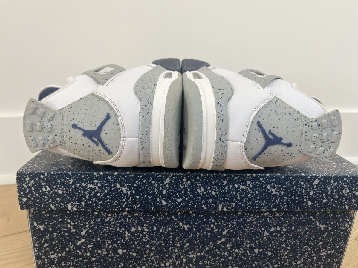 Nike Jordan 4 Midnight Navy Size US 12 / EU 45 - 5 Thumbnail