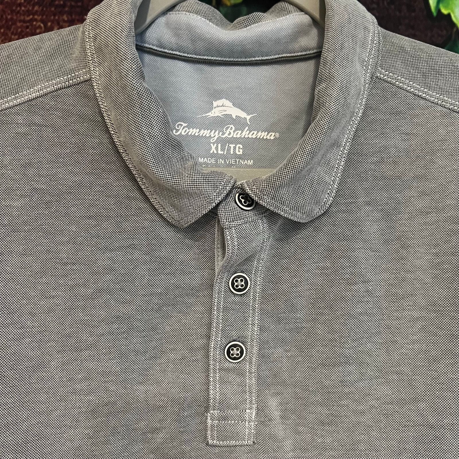 Tommy Bahama Tommy Bahama Gray Polo Beach Lightweight Short Sleeve XL Size US XL / EU 56 / 4 - 1 Thumbnail