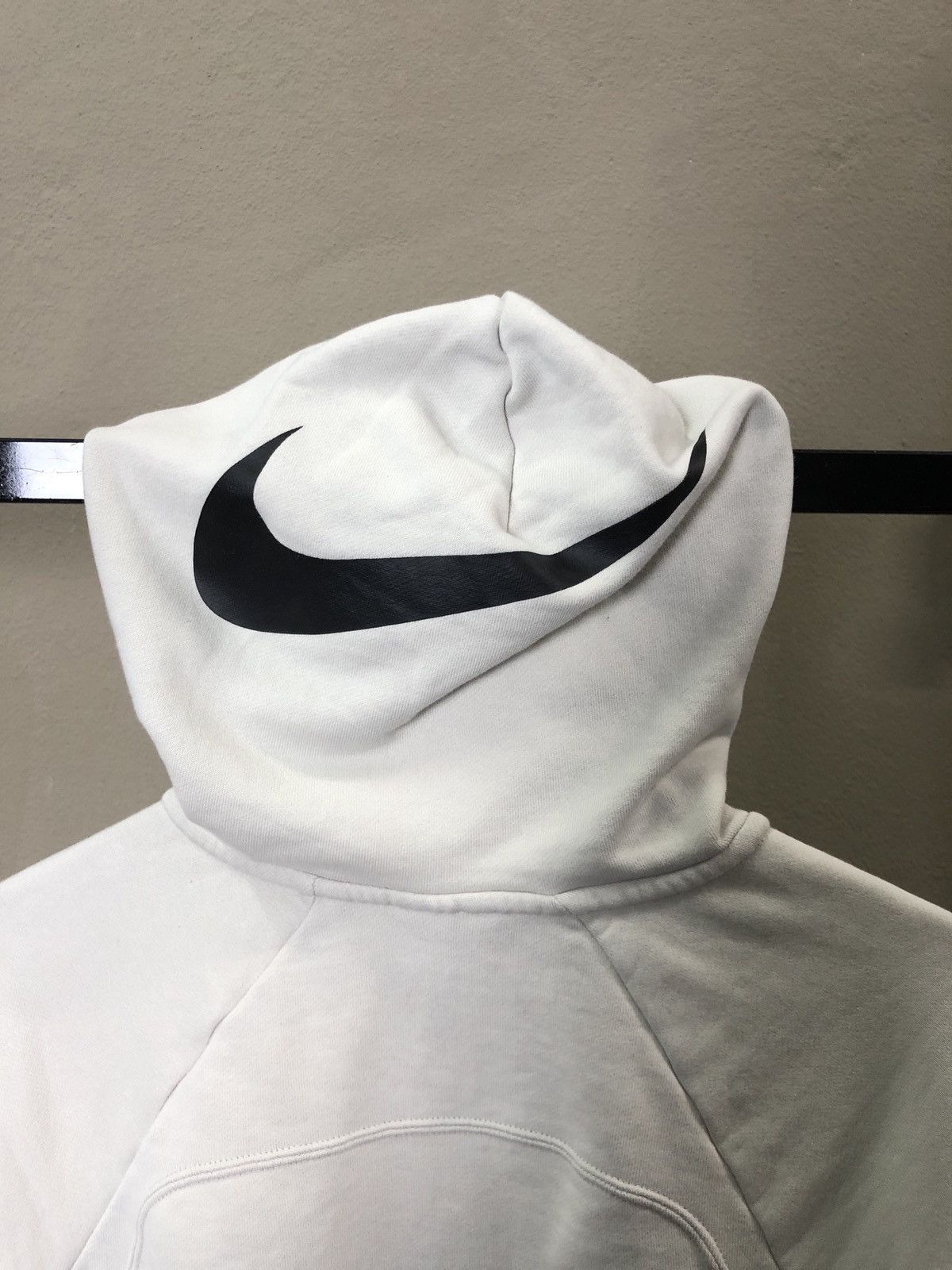 Nike Nike Big Swoosh Crop Tops Hoodie Size S / US 4 / IT 40 - 8 Thumbnail