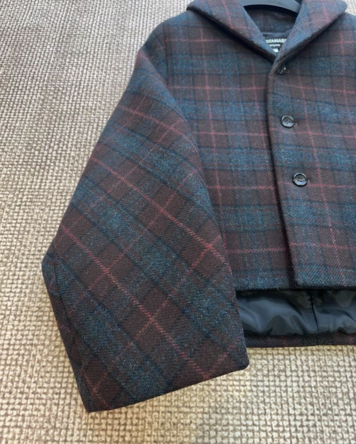Comme des Garcons Junya Watanabe Comme des Garçons Plaid Wool Jacket K23 Size XS / US 0-2 / IT 36-38 - 3 Thumbnail