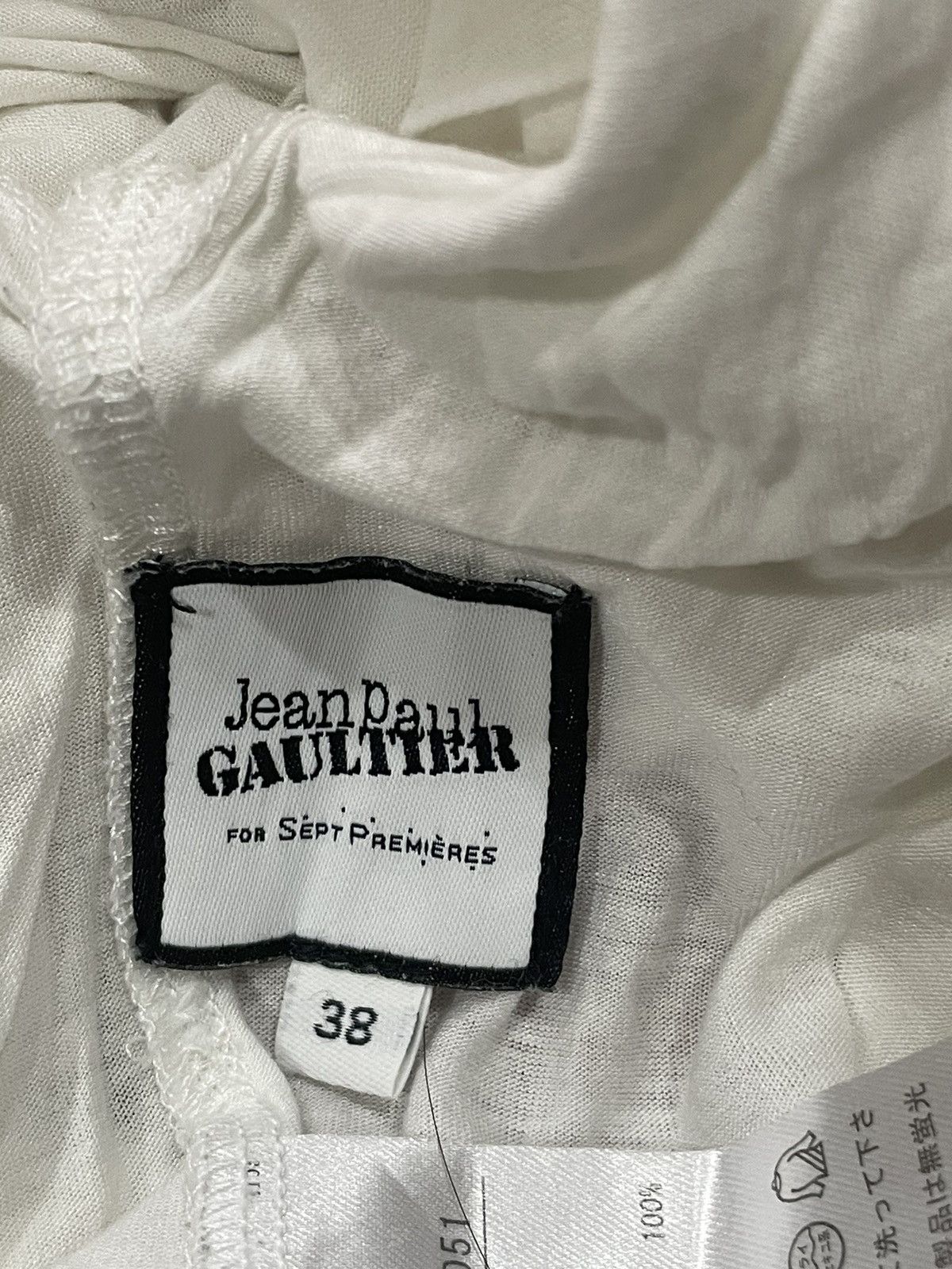 Jean Paul Gaultier Jean Paul Gauliter White Blouse Size XS / US 0-2 / IT 36-38 - 4 Thumbnail