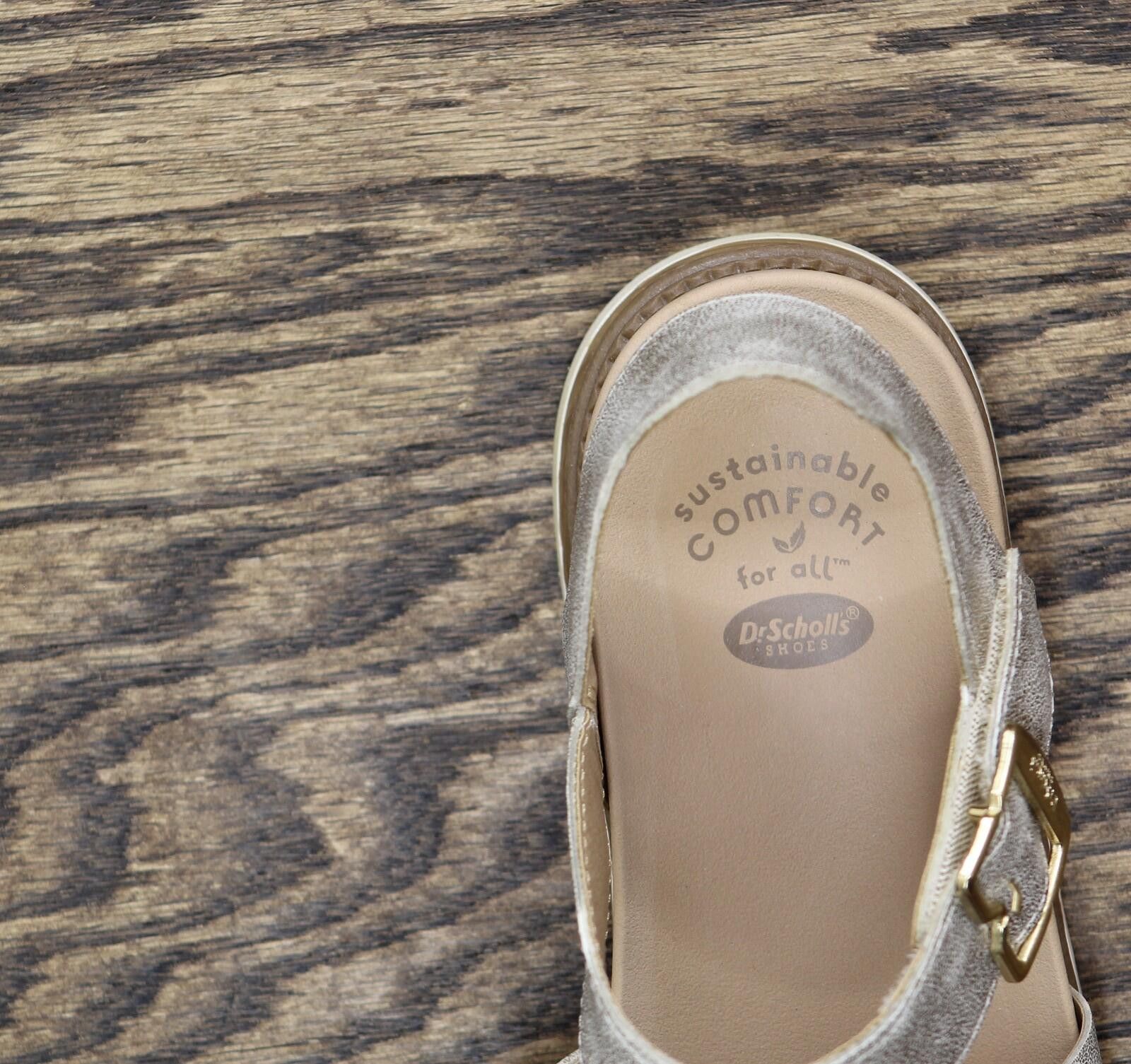 Other Nwt Dr. Scholl's Strappy Flat Sandal I4205s2 Light Gold 8m Size US 8 / IT 38 - 7 Thumbnail