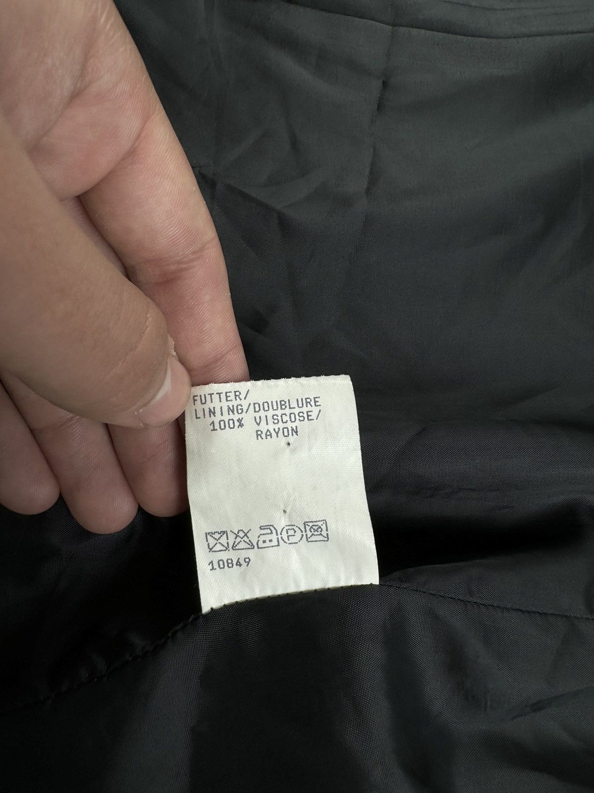 Givenchy 90S En Plus Givenchy Paris Basic 90S Blazer Suit Jacket Size XXL / US 16-18 / IT 52-54 - 8 Thumbnail