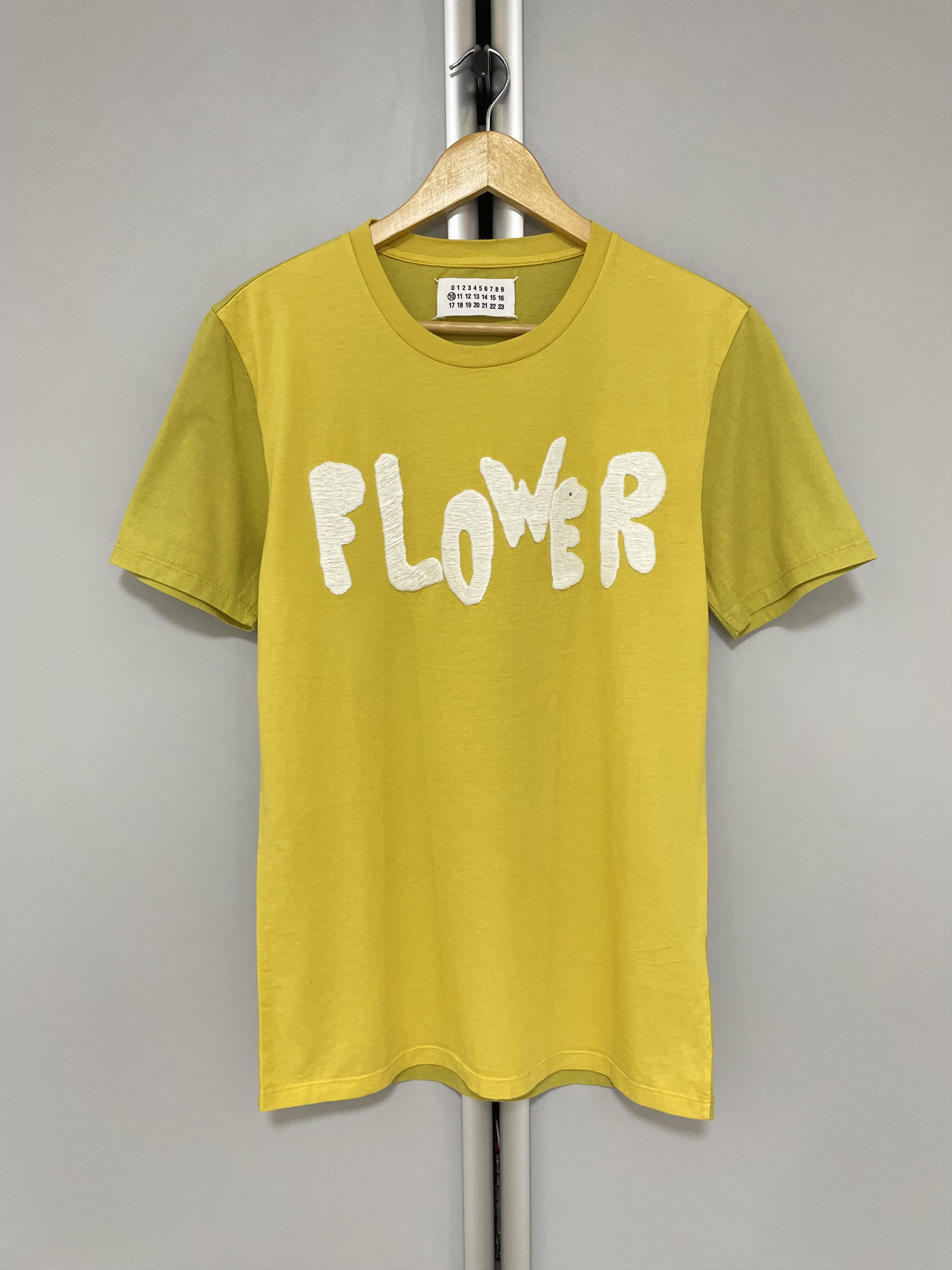 Maison Margiela MAISON MARTIN MARGIELA Paris Flower T-Shirt Archive Rare Tee Size US S / EU 44-46 / 1 - 2 Thumbnail