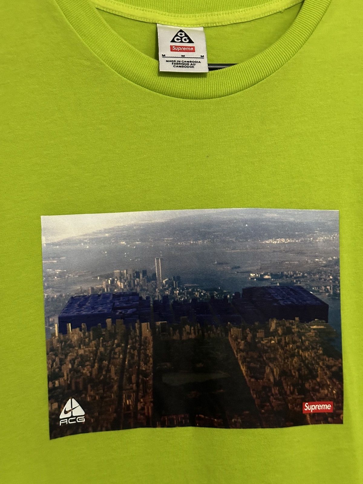 Nike ACG × Supreme Supreme Nike ACG Grid Tee Size US M / EU 48-50 / 2 - 2 Thumbnail