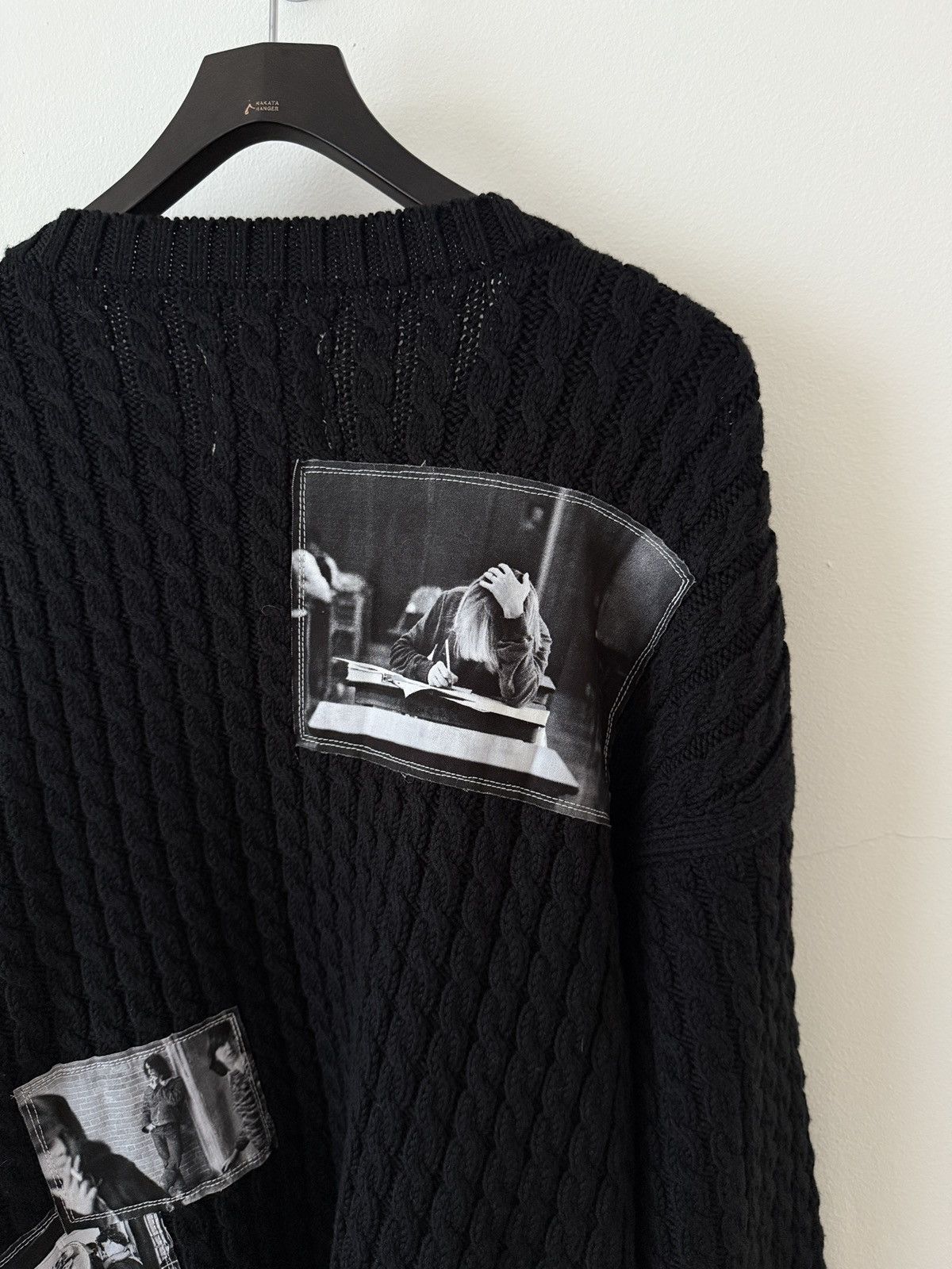 Takahiromiyashita The Soloist. Photo Patch Cable Knit Sweater Size US S / EU 44-46 / 1 - 12 Thumbnail