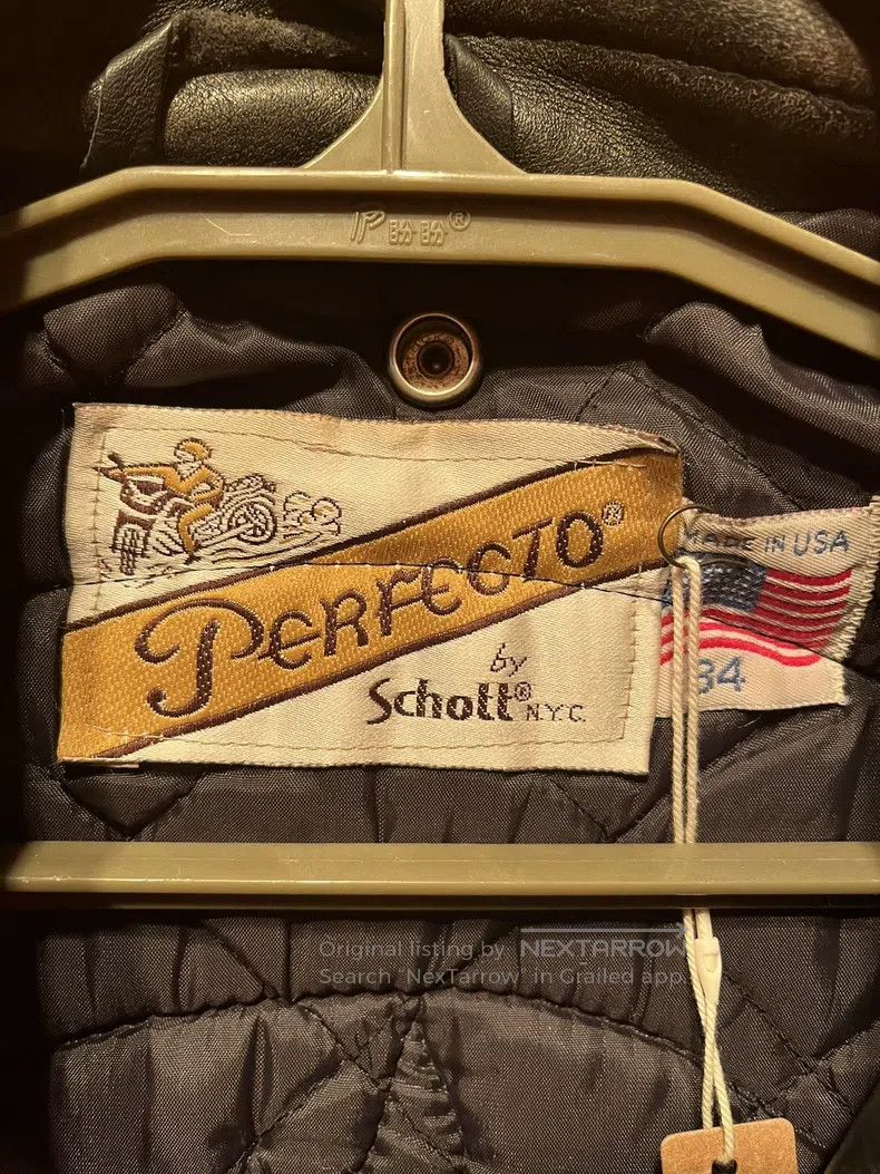 Schott Schott Motorcycle leather coat Size US S / EU 44-46 / 1 - 4 Thumbnail
