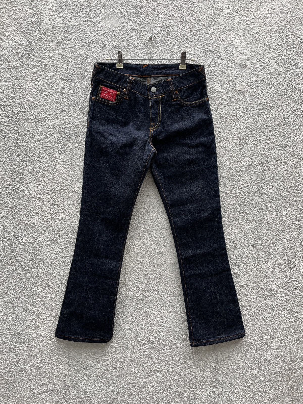 Evisu Evisu Donna Hello Kitty Embroidered Flared Jeans Size 27" / US 4 / IT 40 - 11 Thumbnail