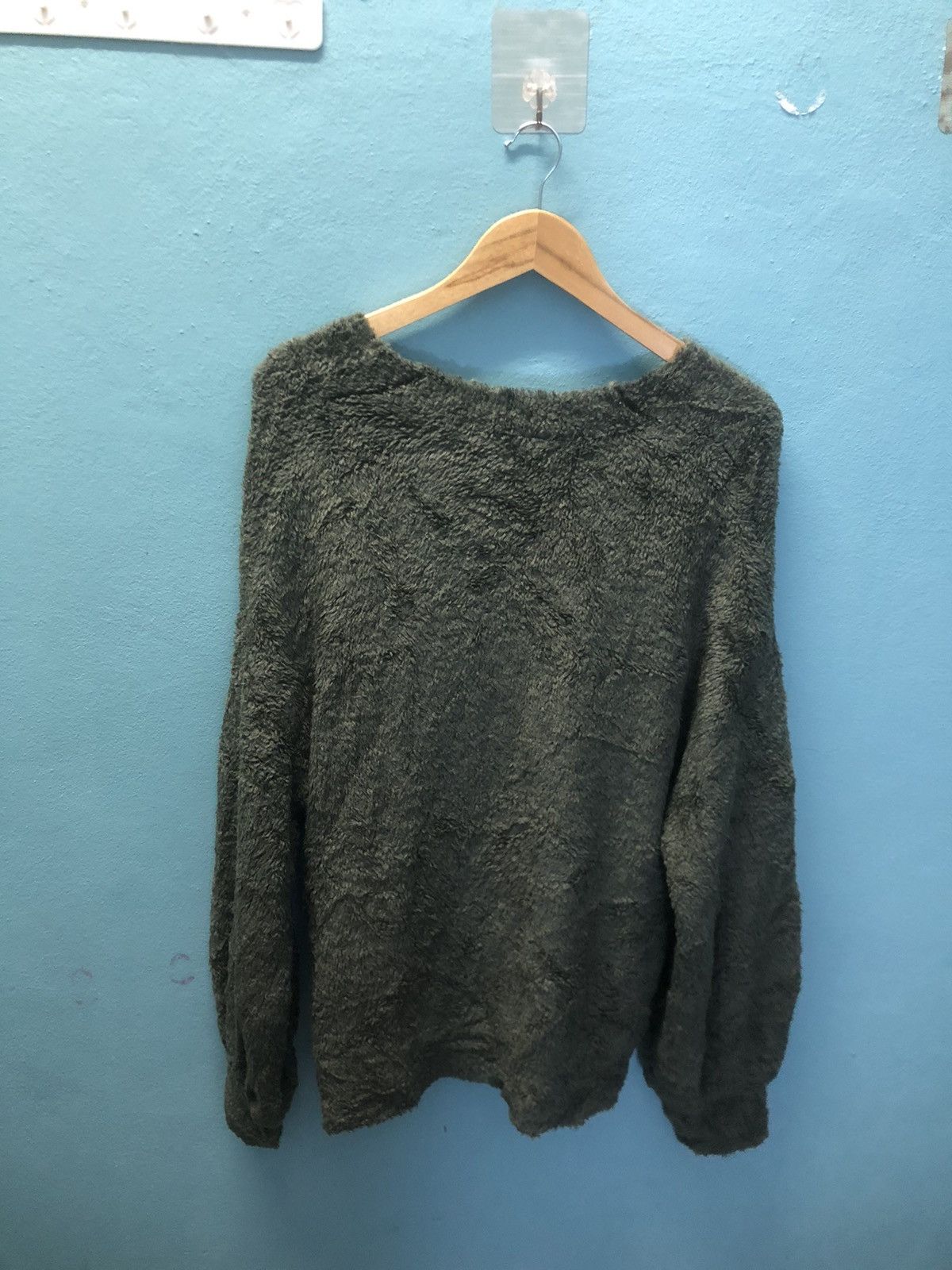 Designer × Japanese Brand × Vintage Ray beams knit fleece sweatshirt Size US L / EU 52-54 / 3 - 8 Thumbnail