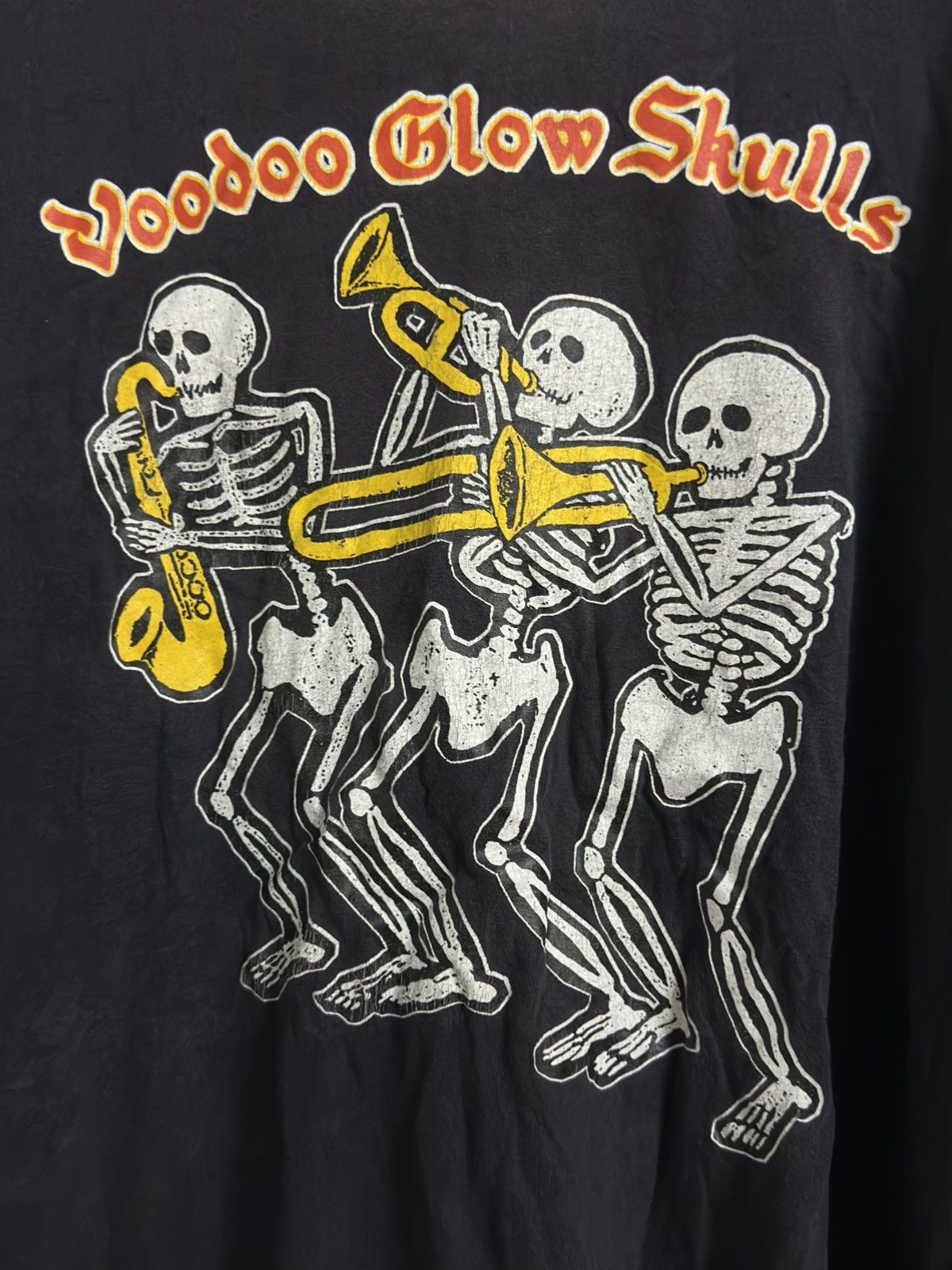 Band Tees × Vintage Vintage-1990 Voodoo Glow Skulls American SkaPunk L/S Shirt Size US L / EU 52-54 / 3 - 3 Thumbnail