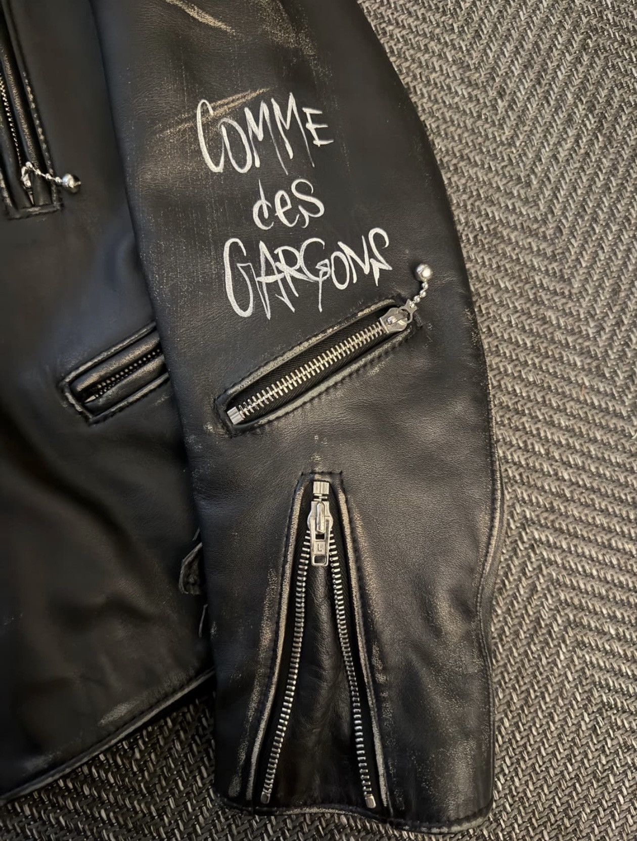 Comme des Garcons Comme Des Garcons x Lewis leather jacket Size US M / EU 48-50 / 2 - 5 Thumbnail