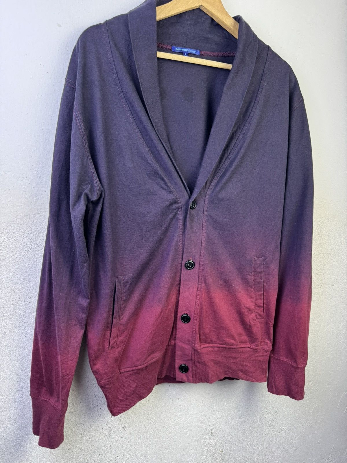 semanticdesign Semantic Design Cardigan Size L / US 10 / IT 46 - 2 Thumbnail