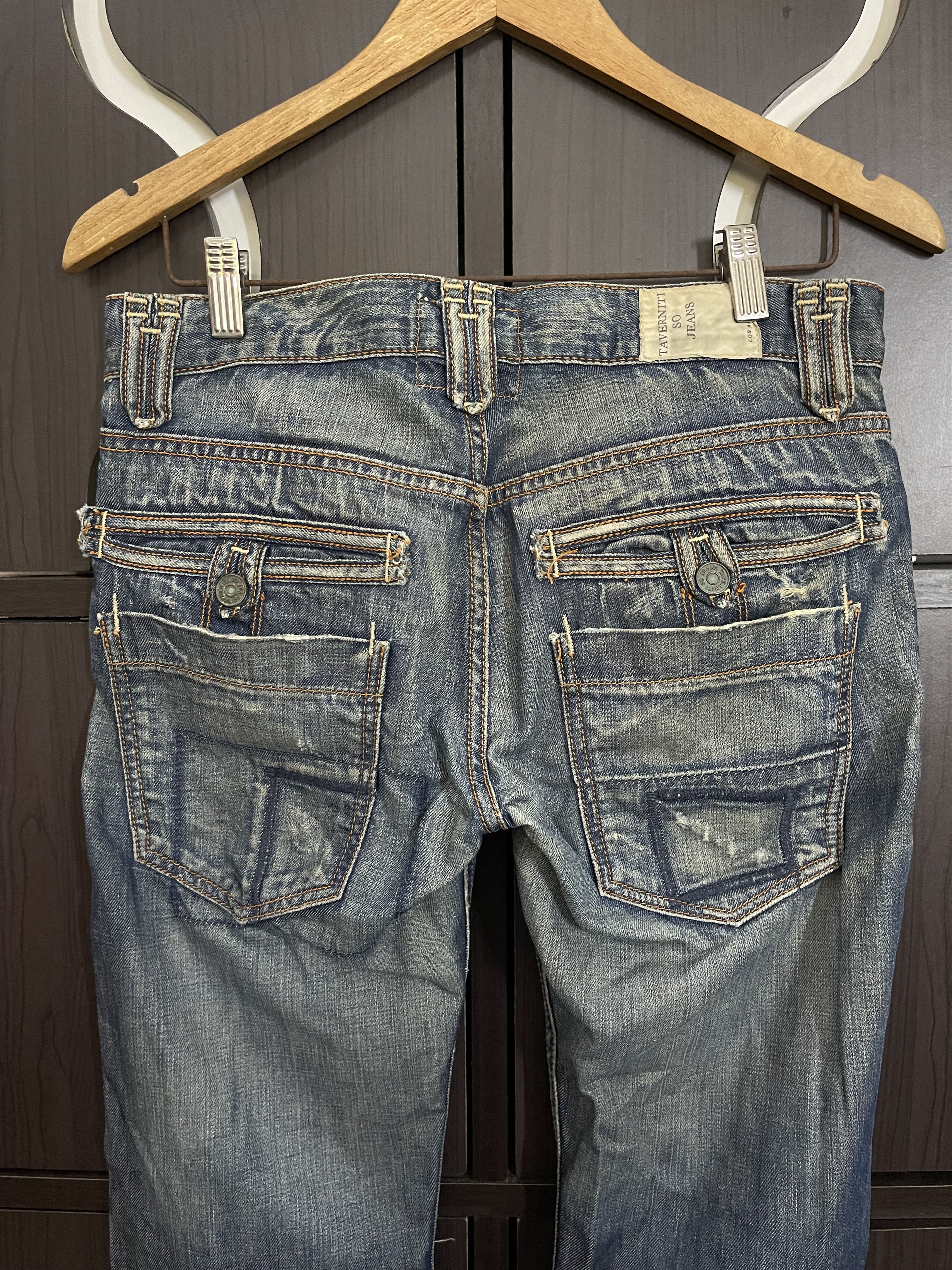 Beauty Beast × If Six Was Nine × Le Grande Bleu (L.G.B.) Tavernity So Jeans Distressed Flared Denim Size US 30 / EU 46 - 16 Thumbnail
