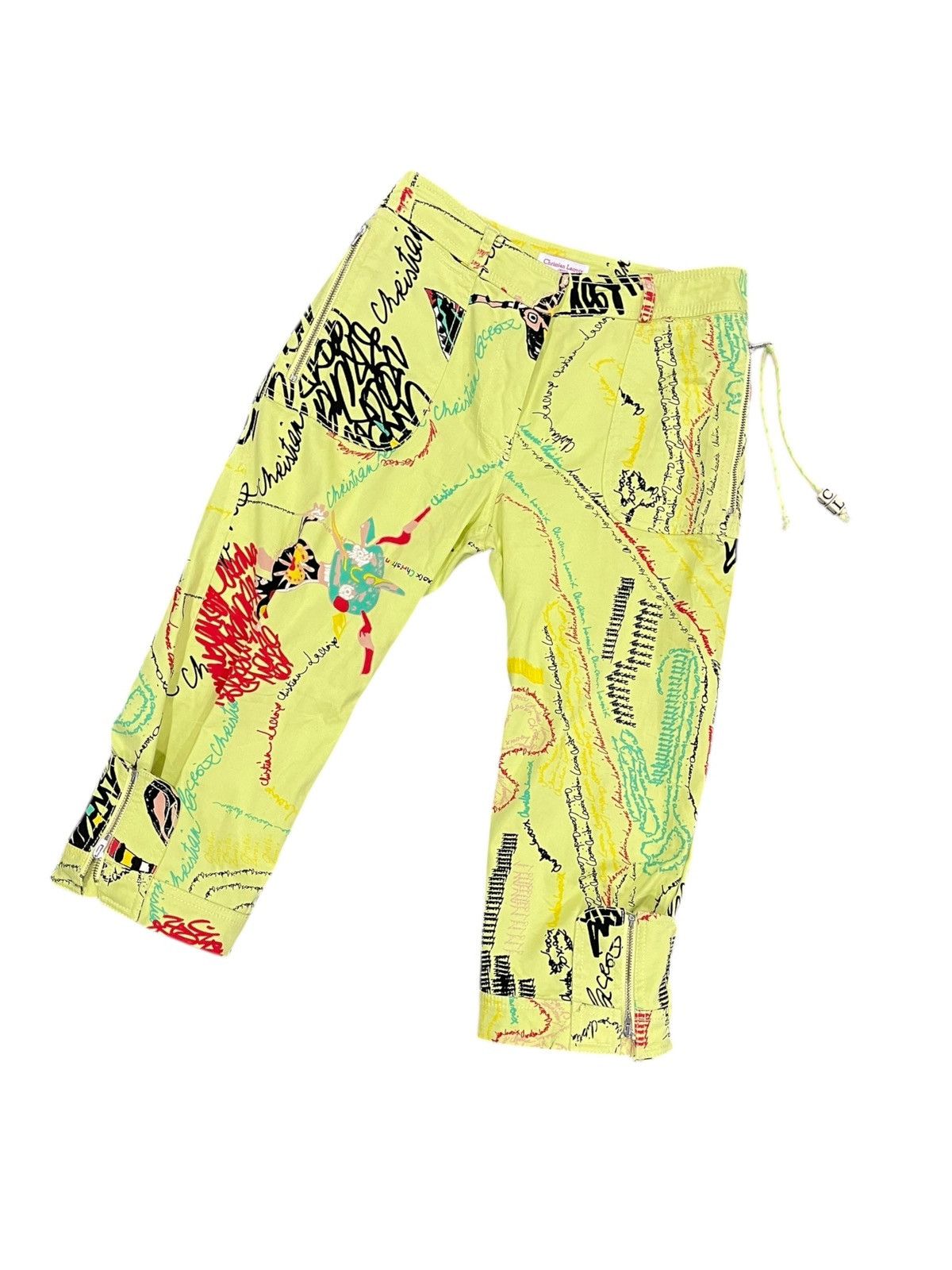 Christian Lacroix Christian Lacroix Banner Capri Shorts Size 26" / US 2 / IT 38 - 4 Thumbnail