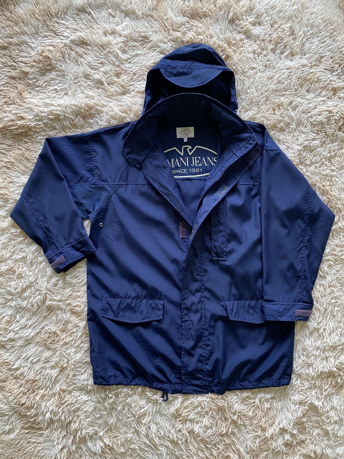 Giorgio Armani Vintage Giorgio Armani Light Jacket Size US XL / EU 56 / 4 - 1 Thumbnail