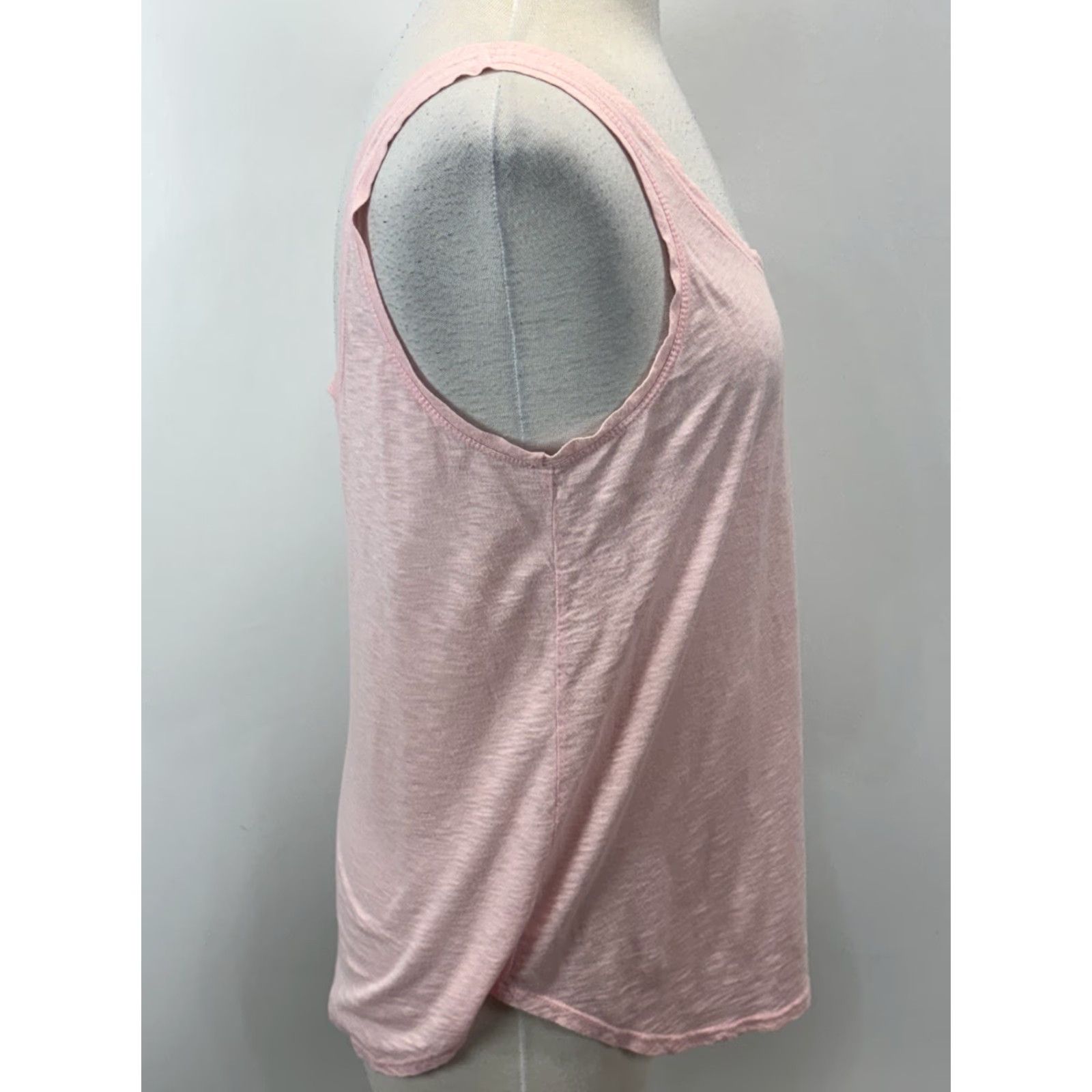 Vintage Vintage Fresh Produce Women's Tank Top Sz Medium Pink Cotton Scoop Neck USA 90s Sleeveless Size M / US 6-8 / IT 42-44 - 4 Thumbnail