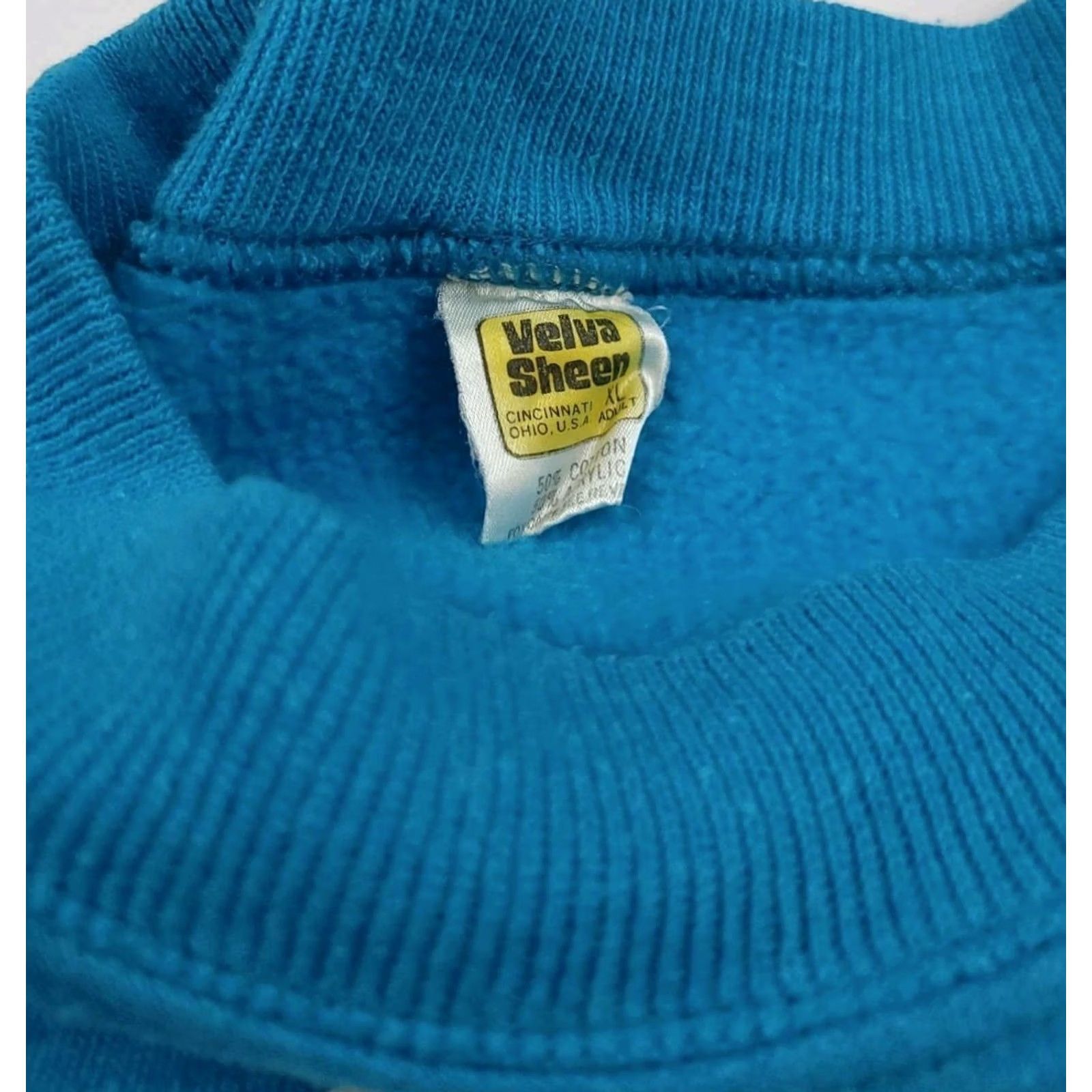 Velva Sheen Vintage Stroh's Yacht Club Sweatshirt Detroit Beer USA Made Rare 70s 80s Size US S / EU 44-46 / 1 - 4 Thumbnail