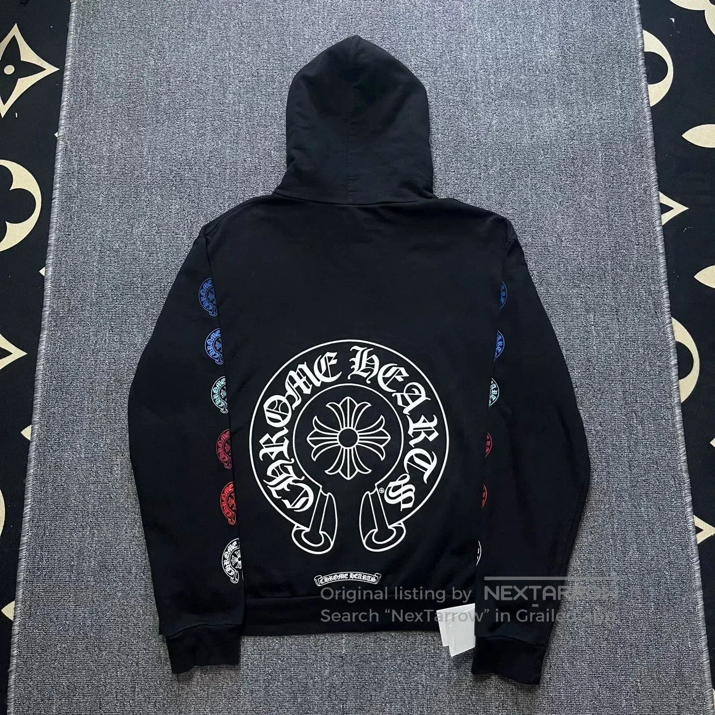 Chrome Hearts Chrome Hearts Colorful Logo Hoodie Black. Size US S / EU 44-46 / 1 - 2 Thumbnail