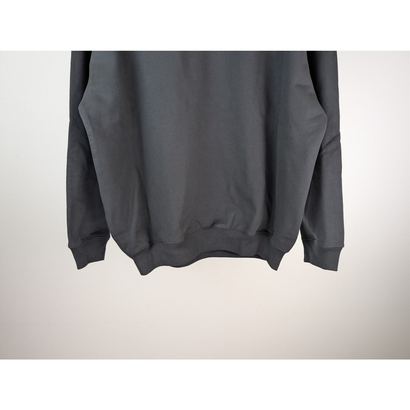 Balenciaga o1rshd1 BB Corp Molleton Bouclette Medium Fit Hoodie Black Size US L / EU 52-54 / 3 - 12 Thumbnail