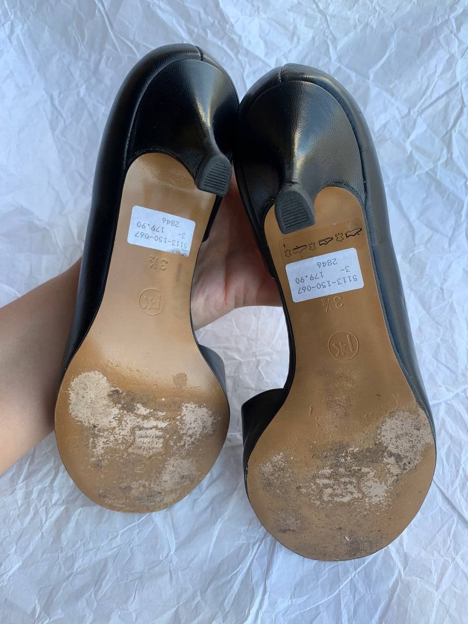 Other Peter Kaiser black women's leather vintage sandals Size US 6 / IT 36 - 9 Thumbnail
