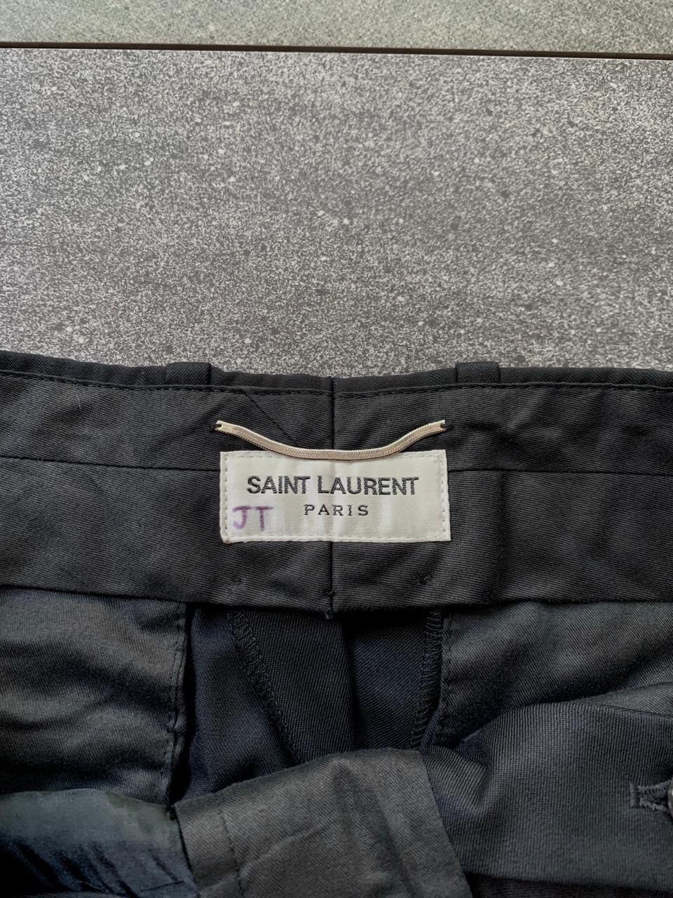 Saint Laurent Paris FREE TAX! Wool Slim Tailored Trousers by Hedi Slimane Size US 29 - 8 Thumbnail
