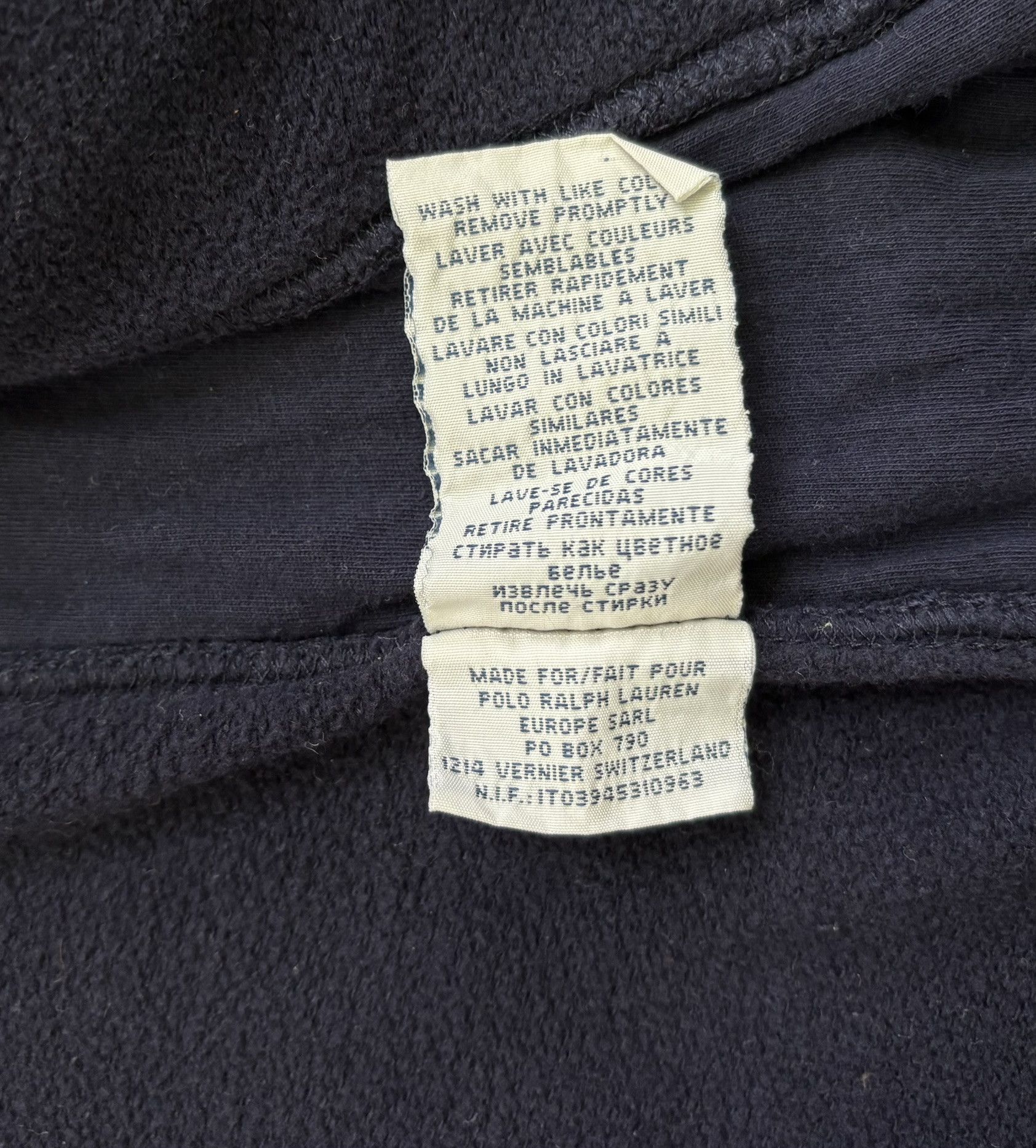 Polo Ralph Lauren × Vintage Polo Ralph Lauren USA 10 zip sweatshirt Medium Size US M / EU 48-50 / 2 - 18 Thumbnail