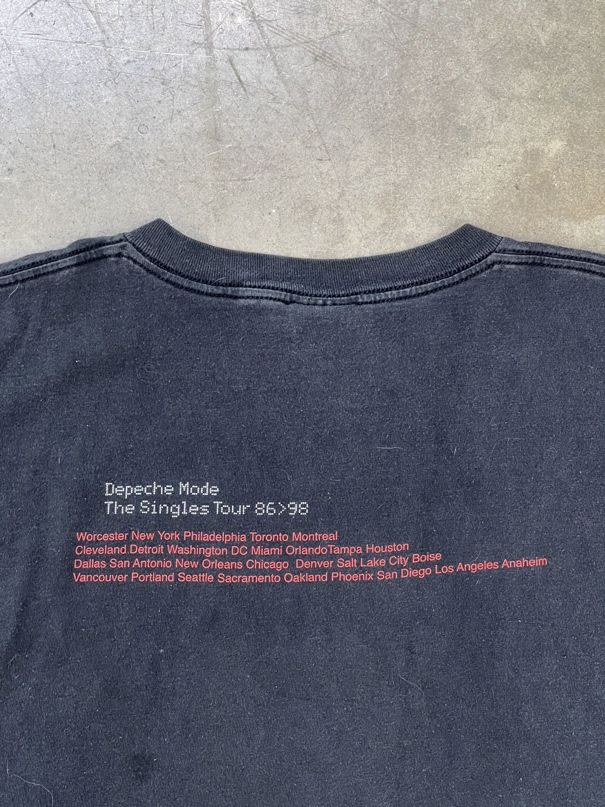Band Tees Vintage 1998 Depeche Mode Venusmode Tour Tee XL Size US XL / EU 56 / 4 - 5 Thumbnail