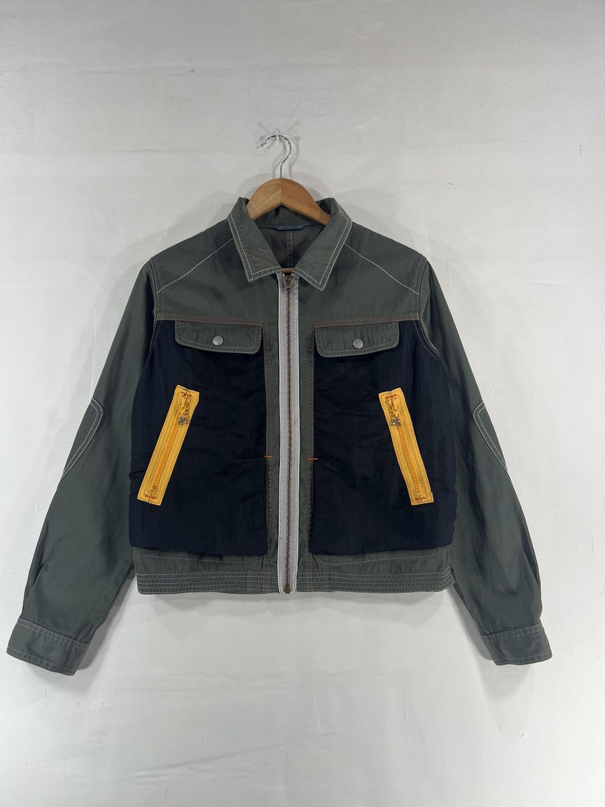 Marithe + Francois Girbaud Vintage Marithe Francois Girbaud Nylon Jacket Size US L / EU 52-54 / 3 - 1 Thumbnail